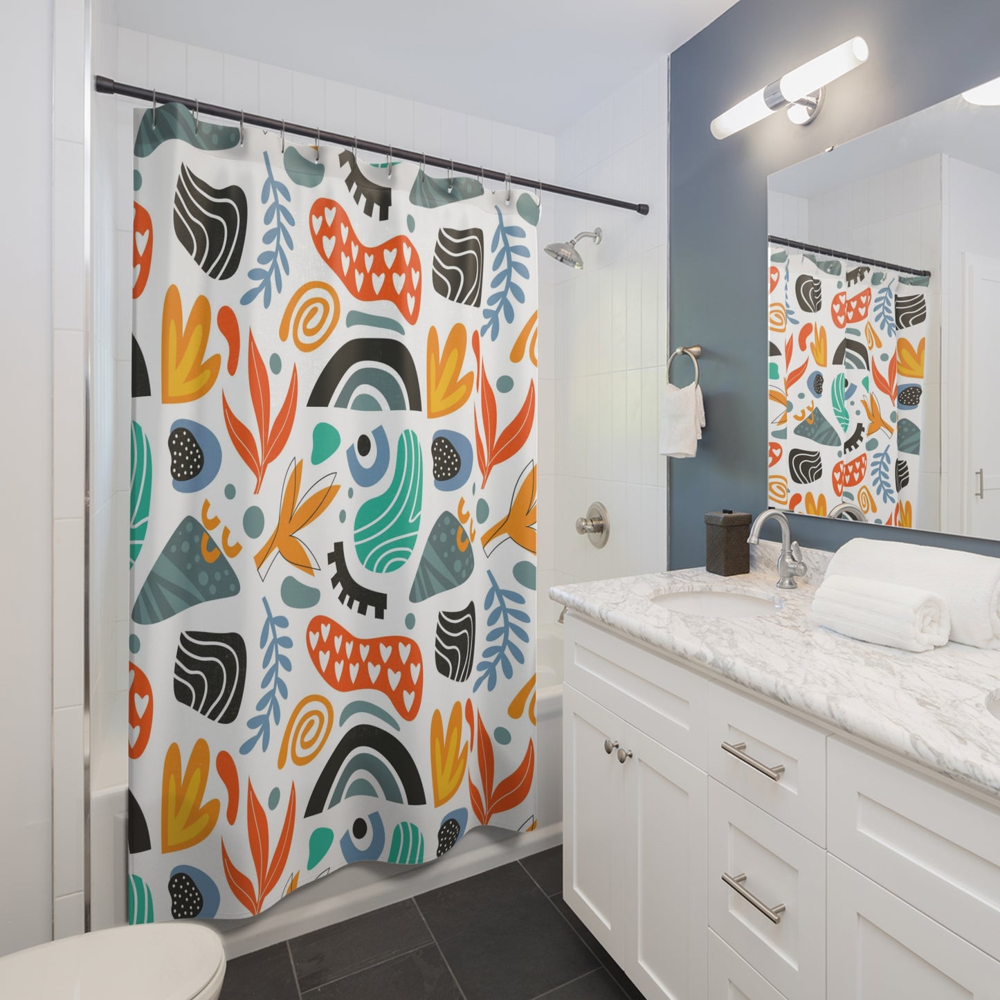 Shower Curtain — Afro Modern I