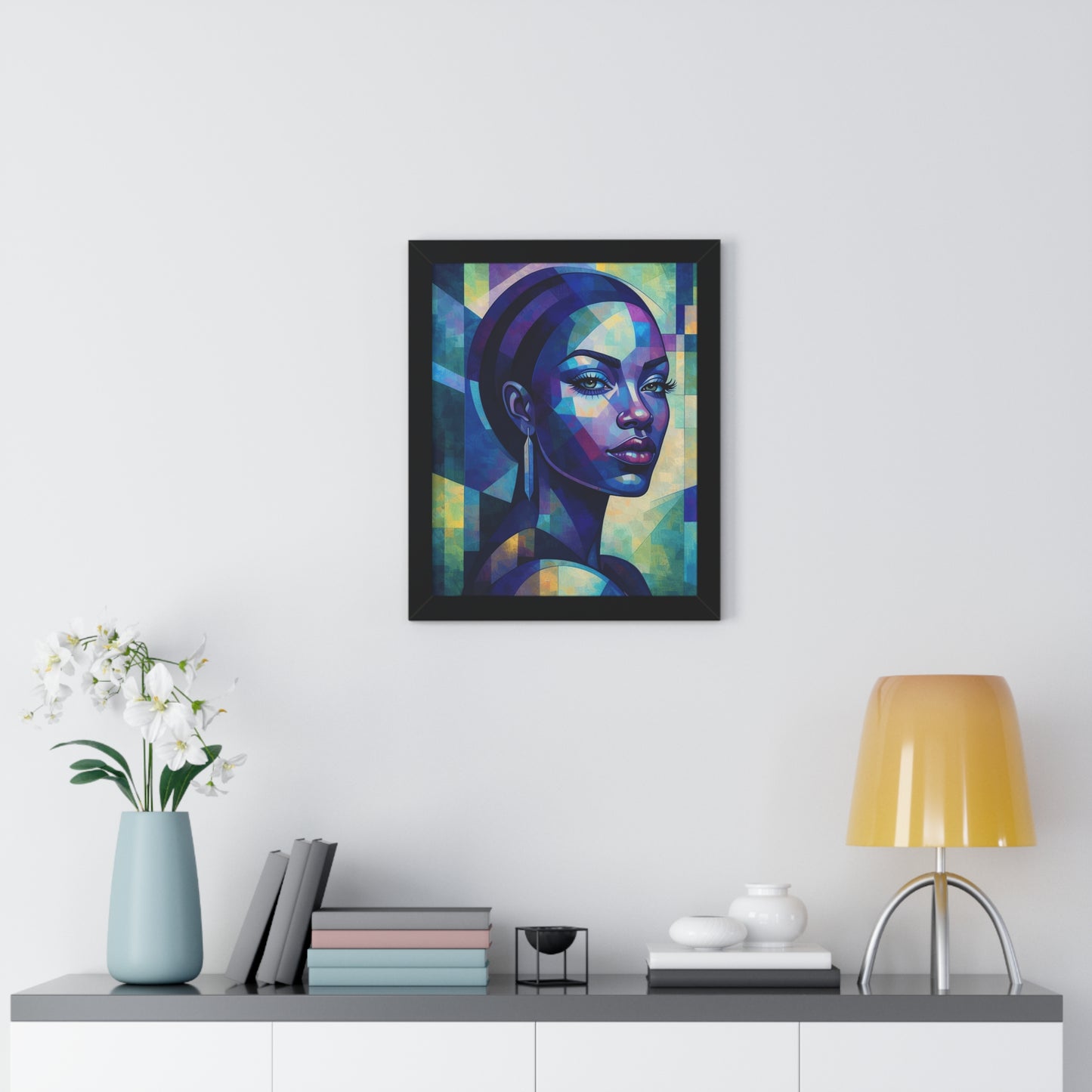 Framed Print — Blue Beauty No. 2