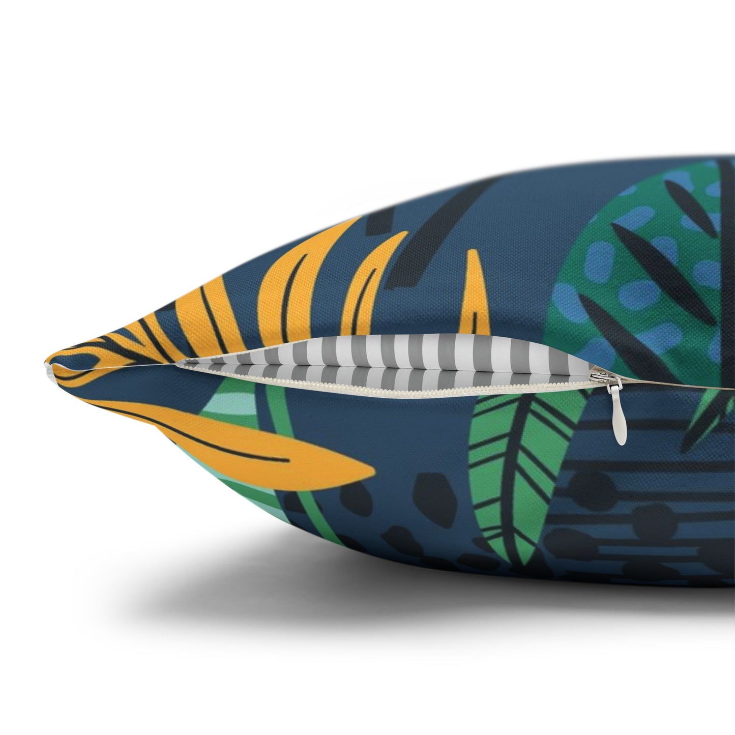 Spun Square Pillow — Abstract Accent VIII