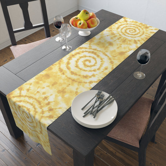Table Runner — Adire Yellow