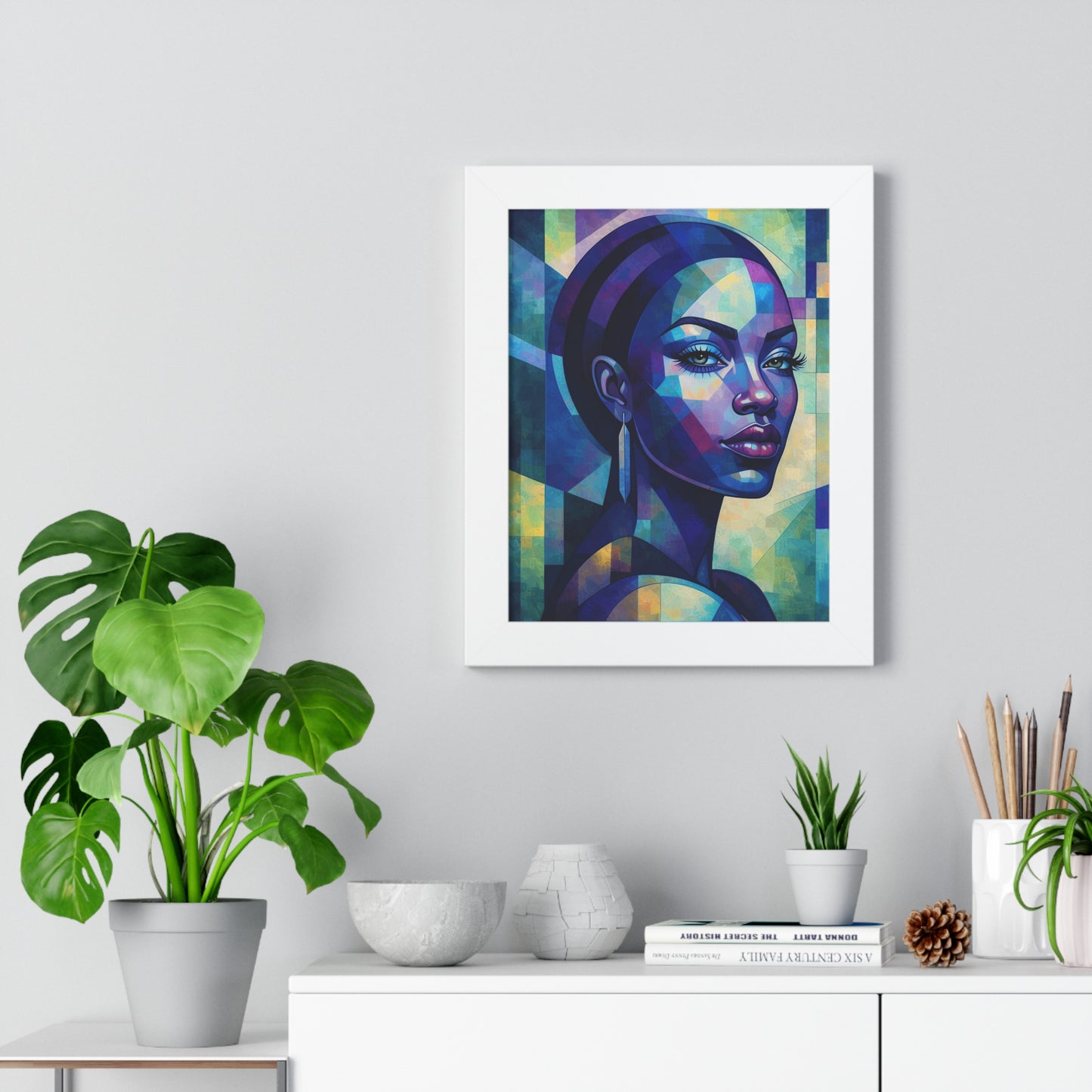 Framed Print — Blue Beauty No. 2