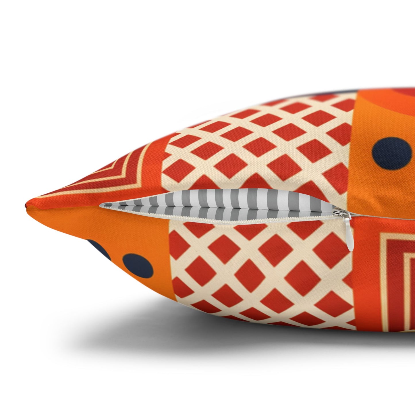 Spun Square Pillow — Abstract Accent II