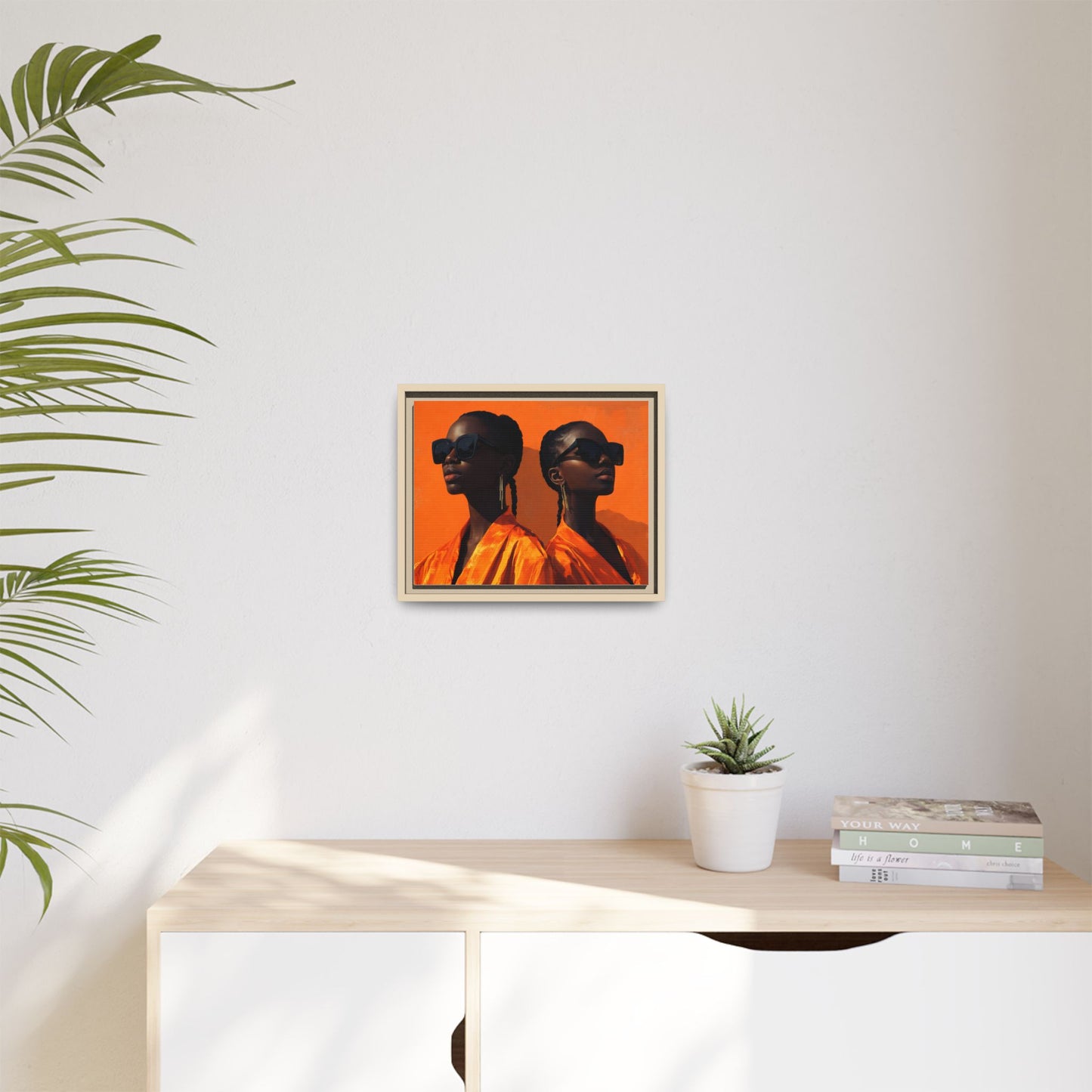 Framed Canvas Print — Soul Fire No. 2