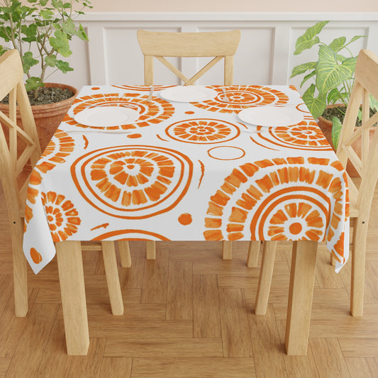 Tablecloth — Circle Orange