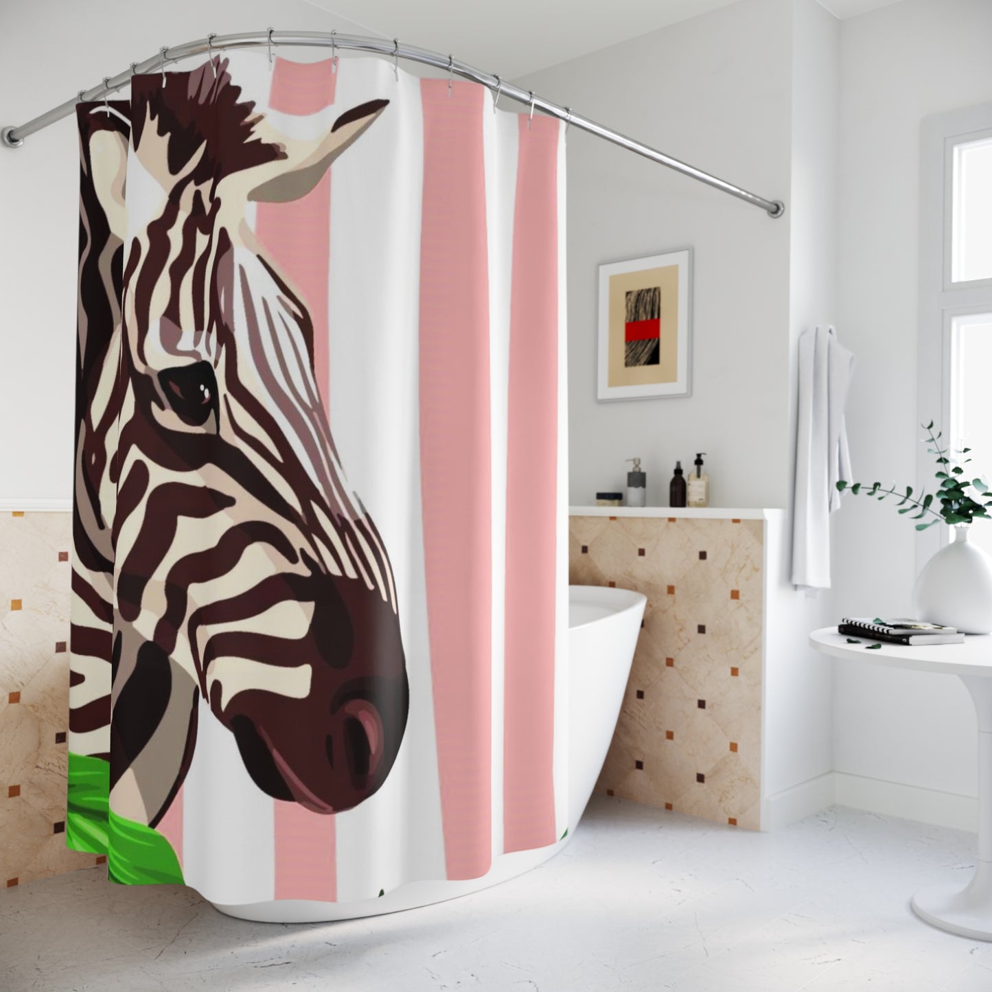 Shower Curtain — Zebra