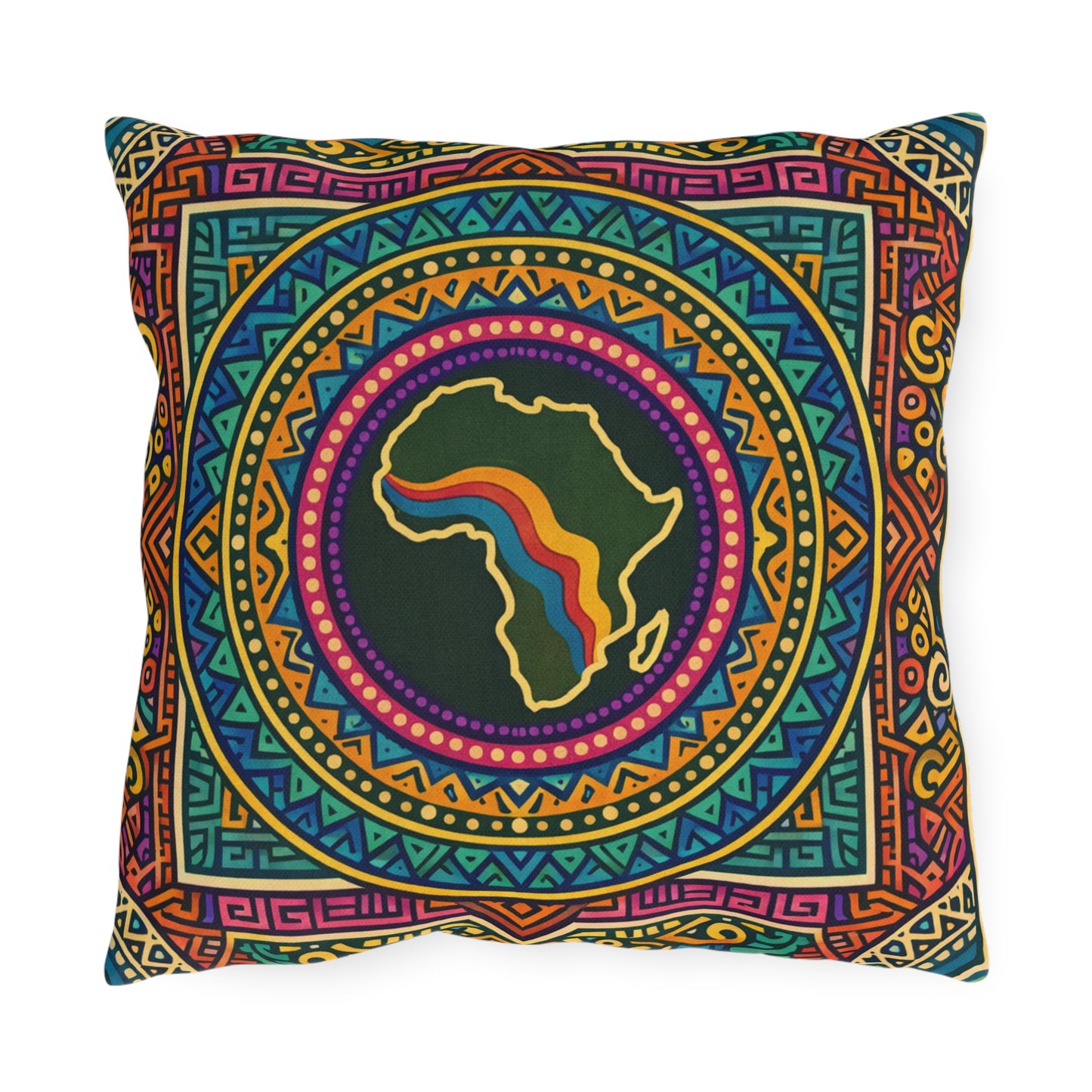 Outdoor Pillow — Heart of Afrika III