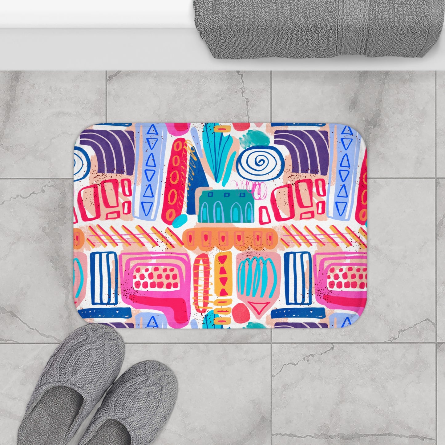 Bath Mat — Afro Modern IV