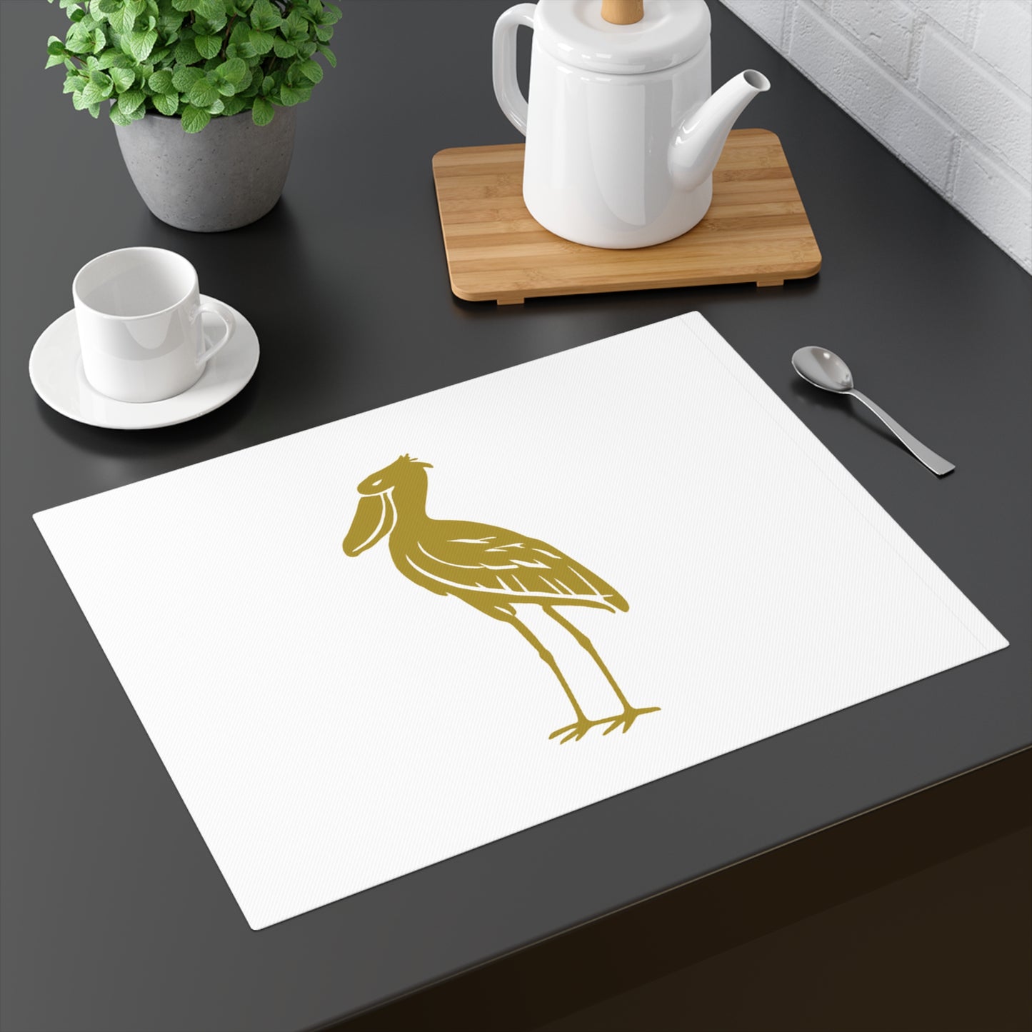 Table Mat — Shoebill Stork