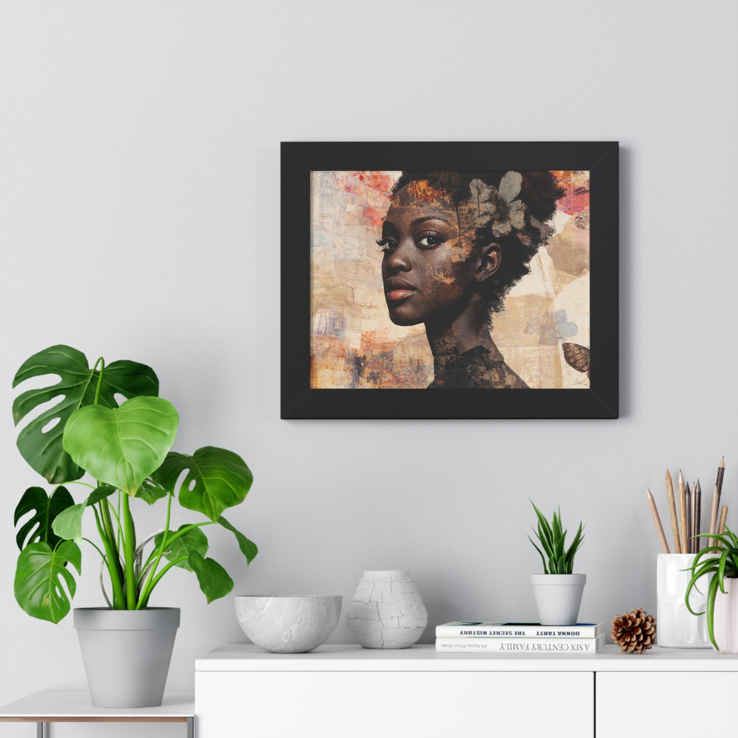 Framed Art Print – Àrẹwà (One Who Has Beauty) No. 2