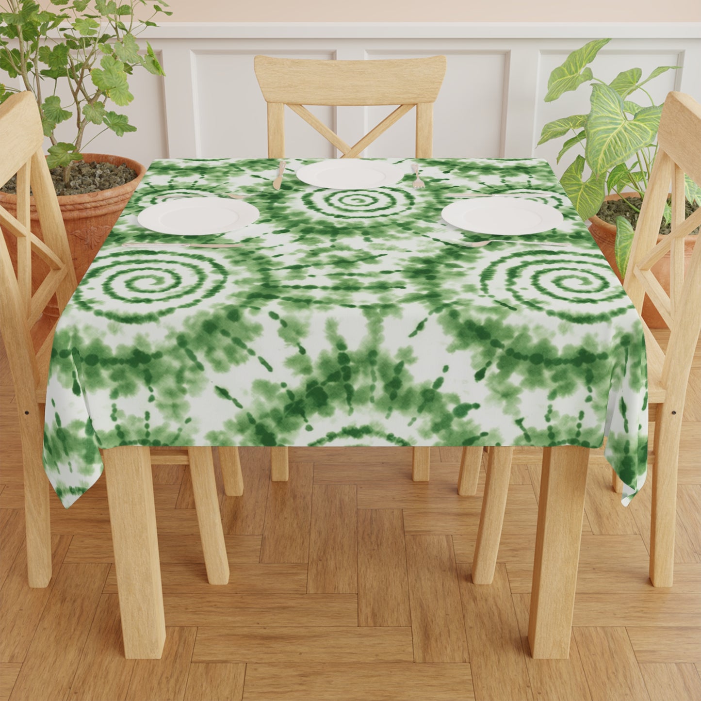 Tablecloth — Adire Green