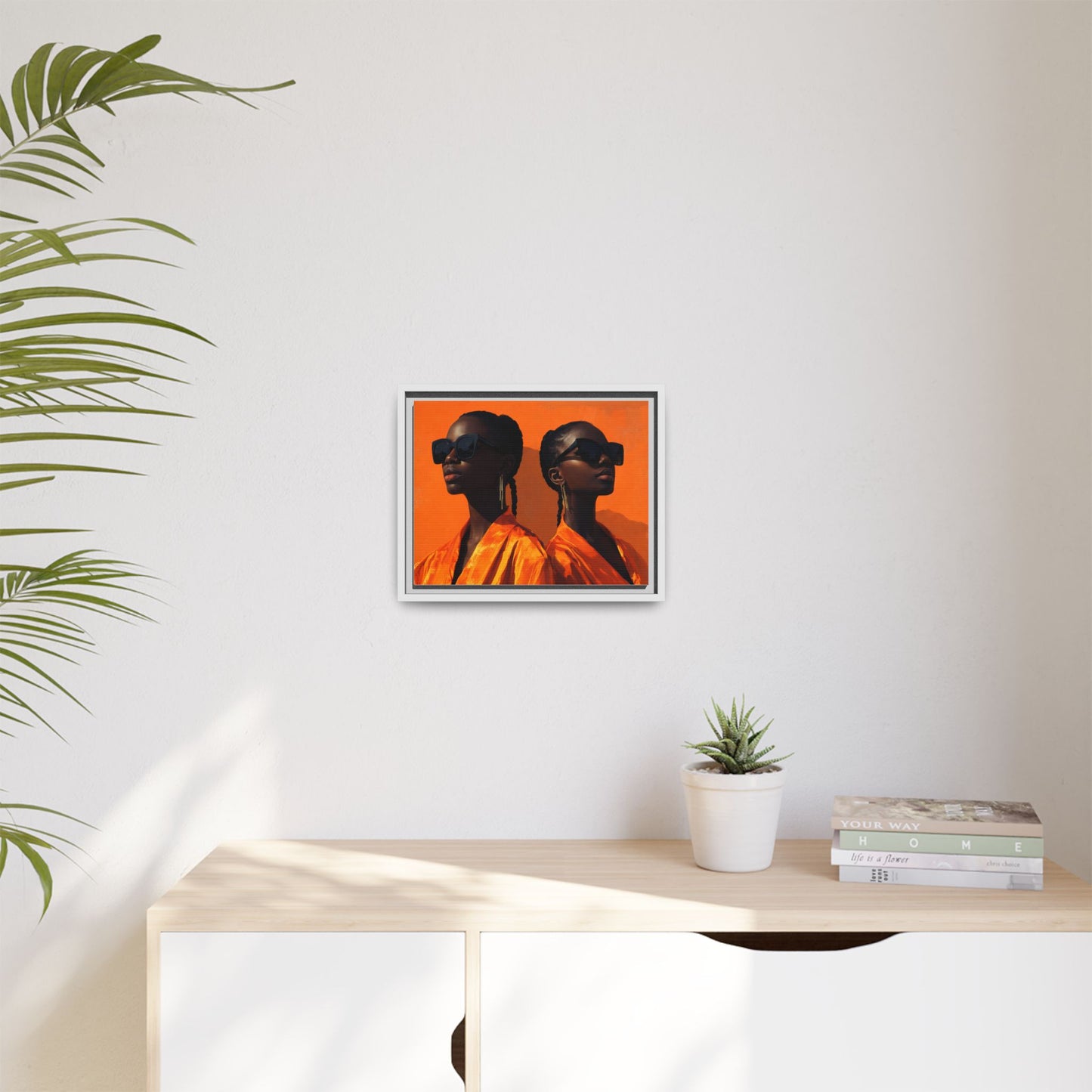 Framed Canvas Print — Soul Fire No. 2