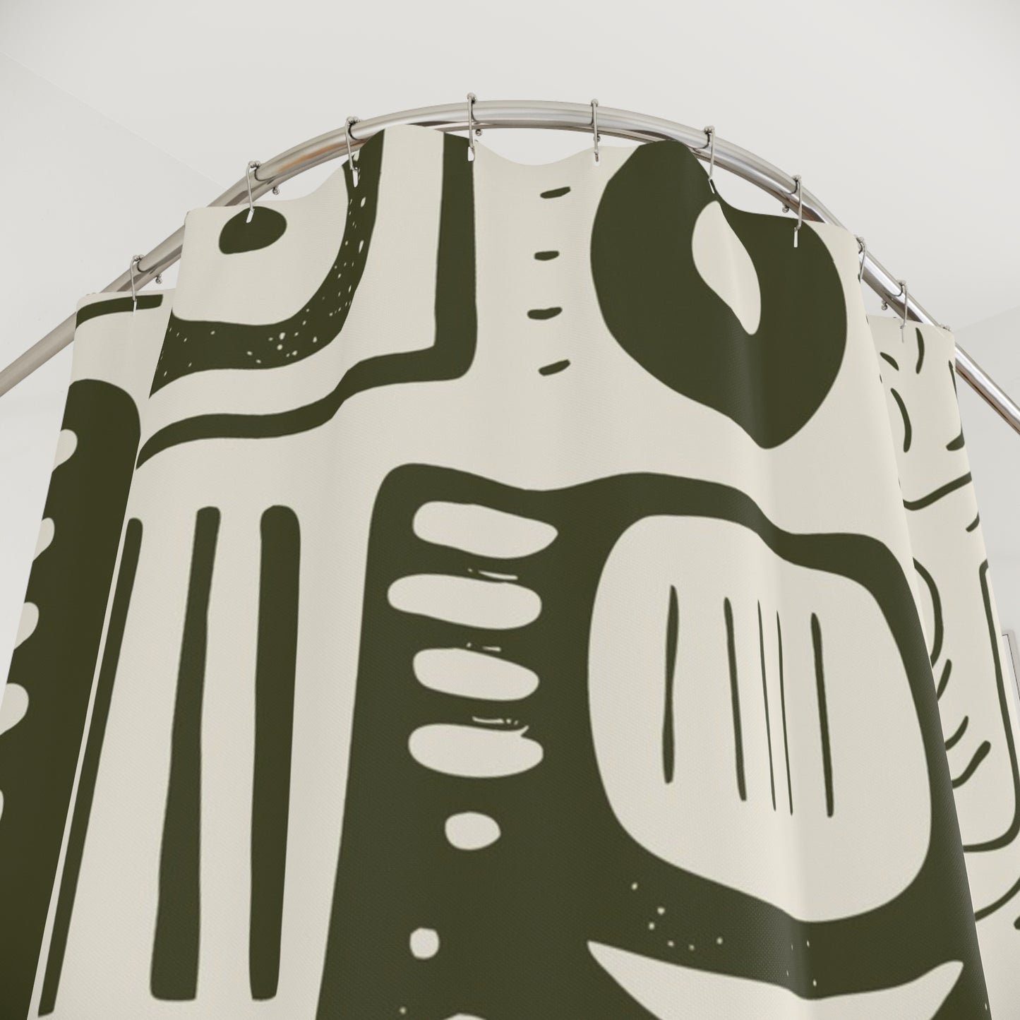 Shower Curtain — Abstract Figure