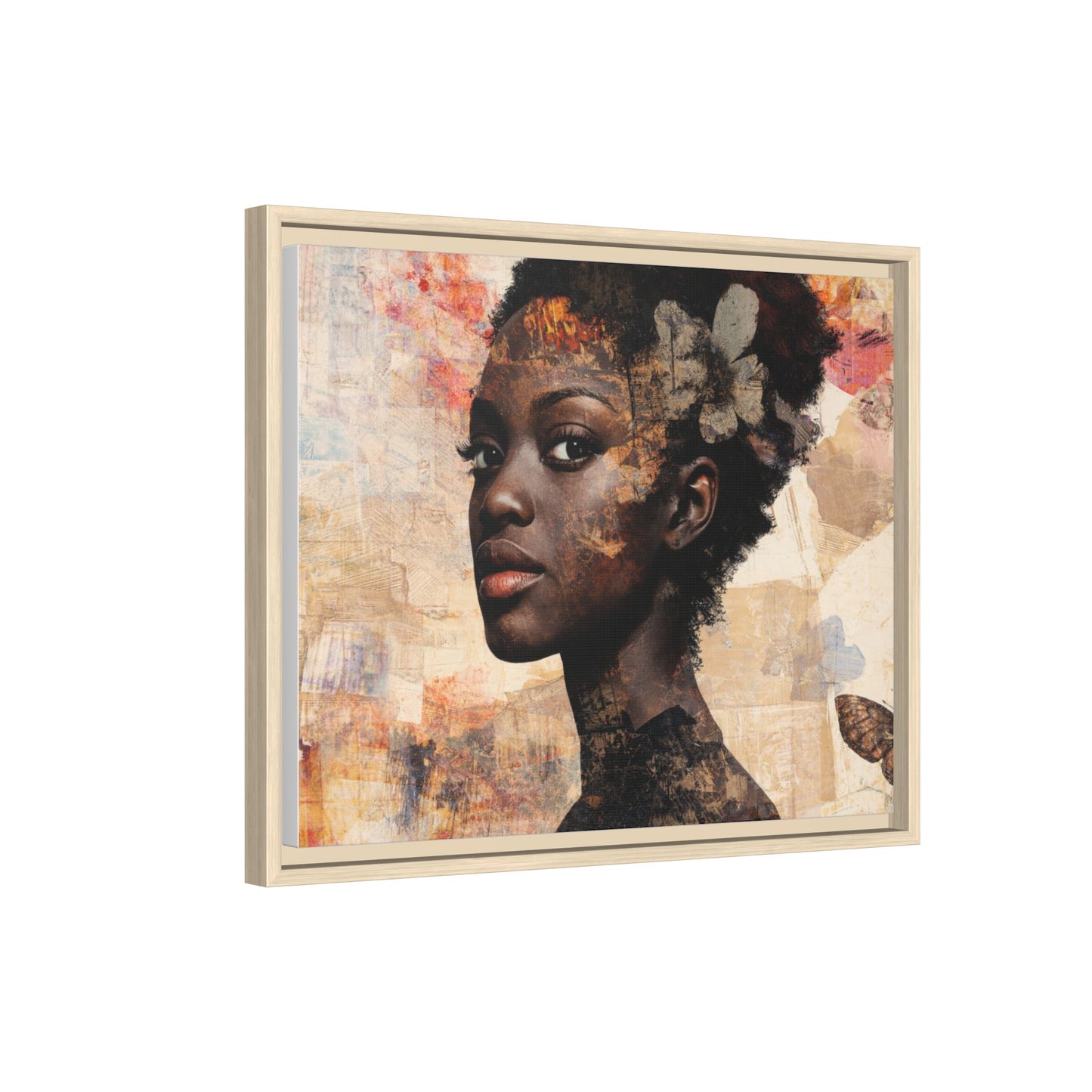 Framed Canvas Print — Àrẹwà (One Who Has Beauty) No. 2