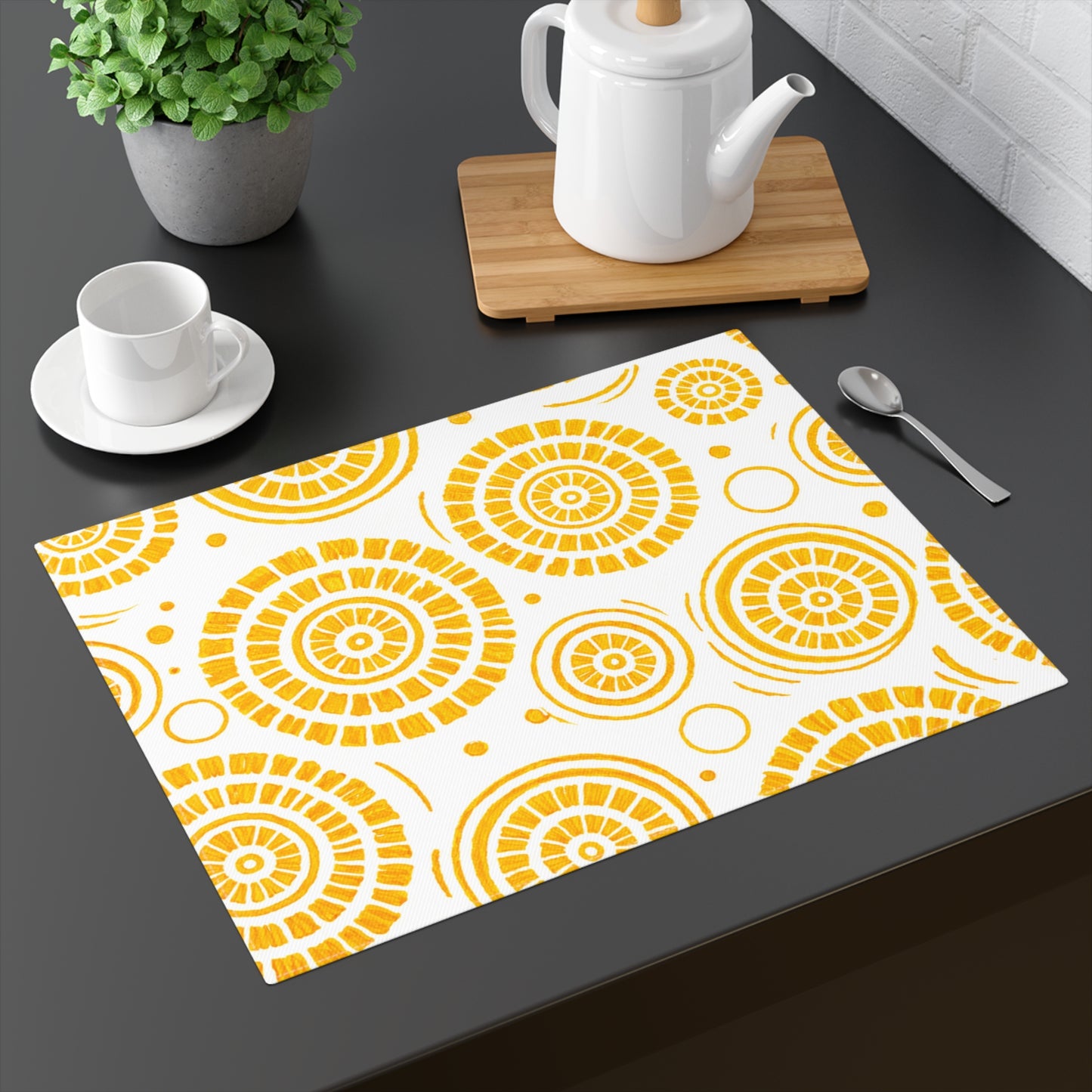 Table Mat — Heritage Yellow