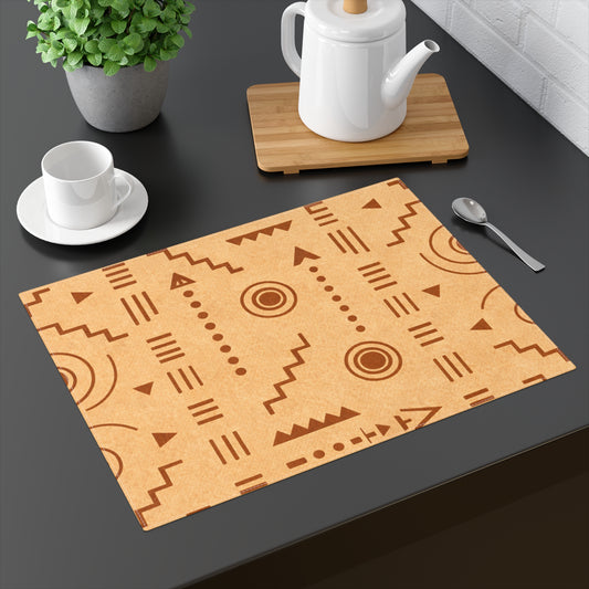 Table Mat — Afro Brown