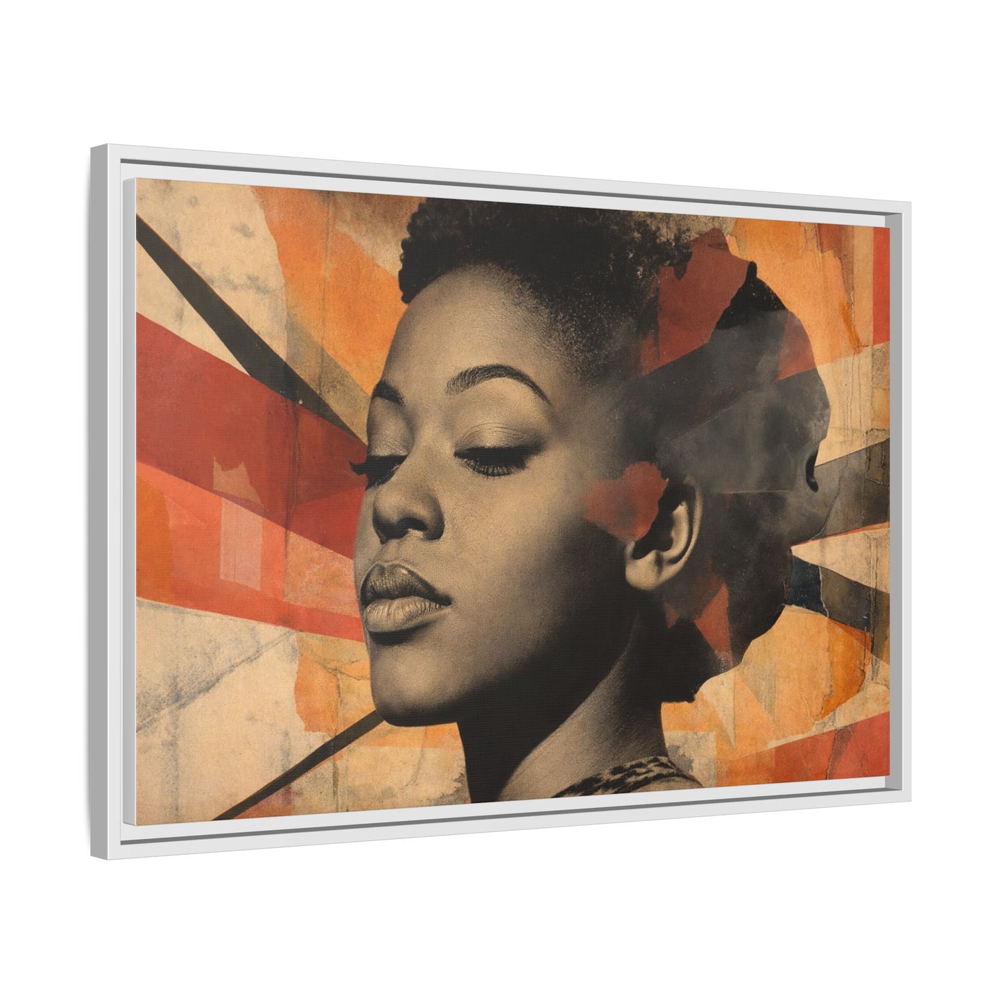 Framed Canvas Print — Àrẹwà (One Who Has Beauty) No. 1
