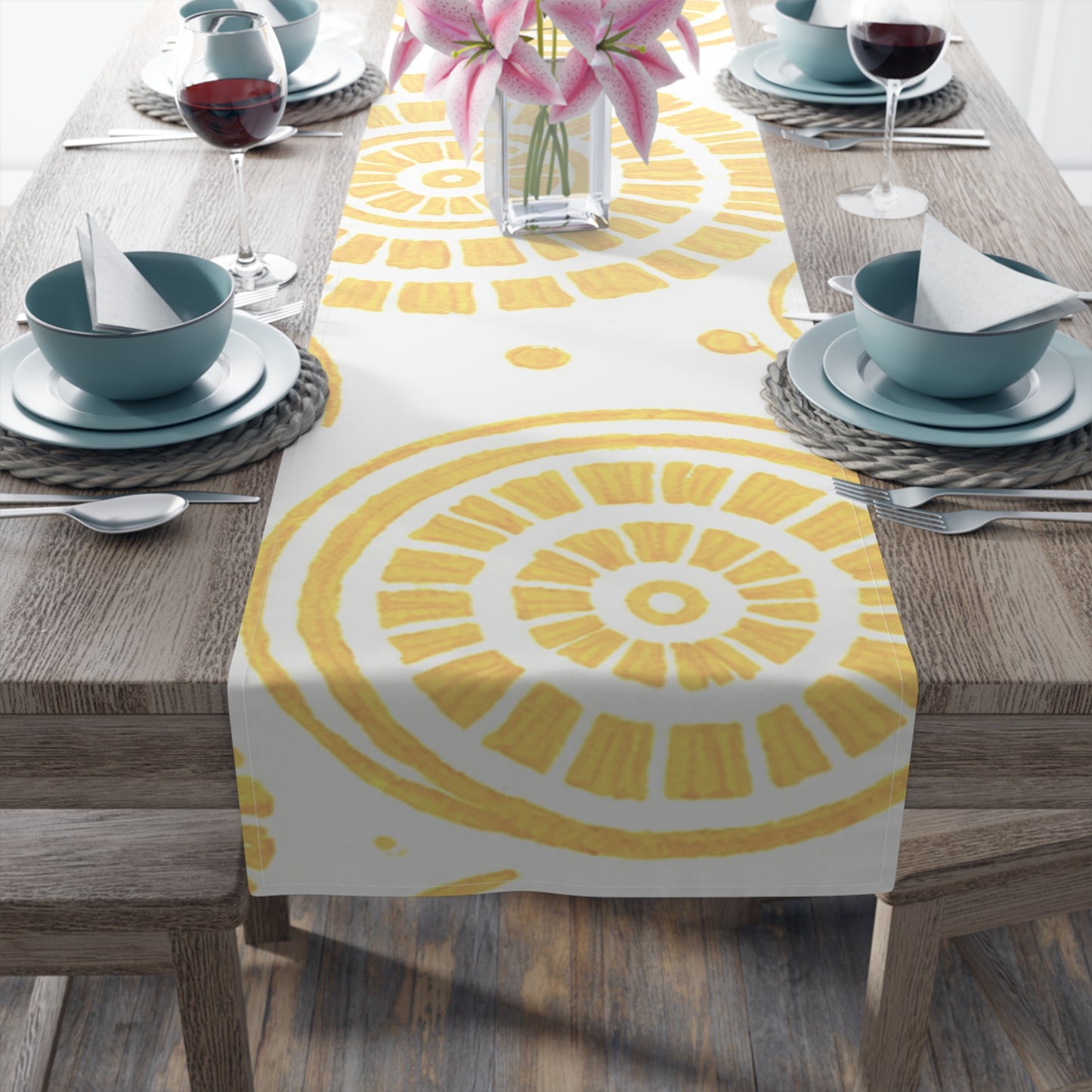 Table Runner — Heritage Yellow