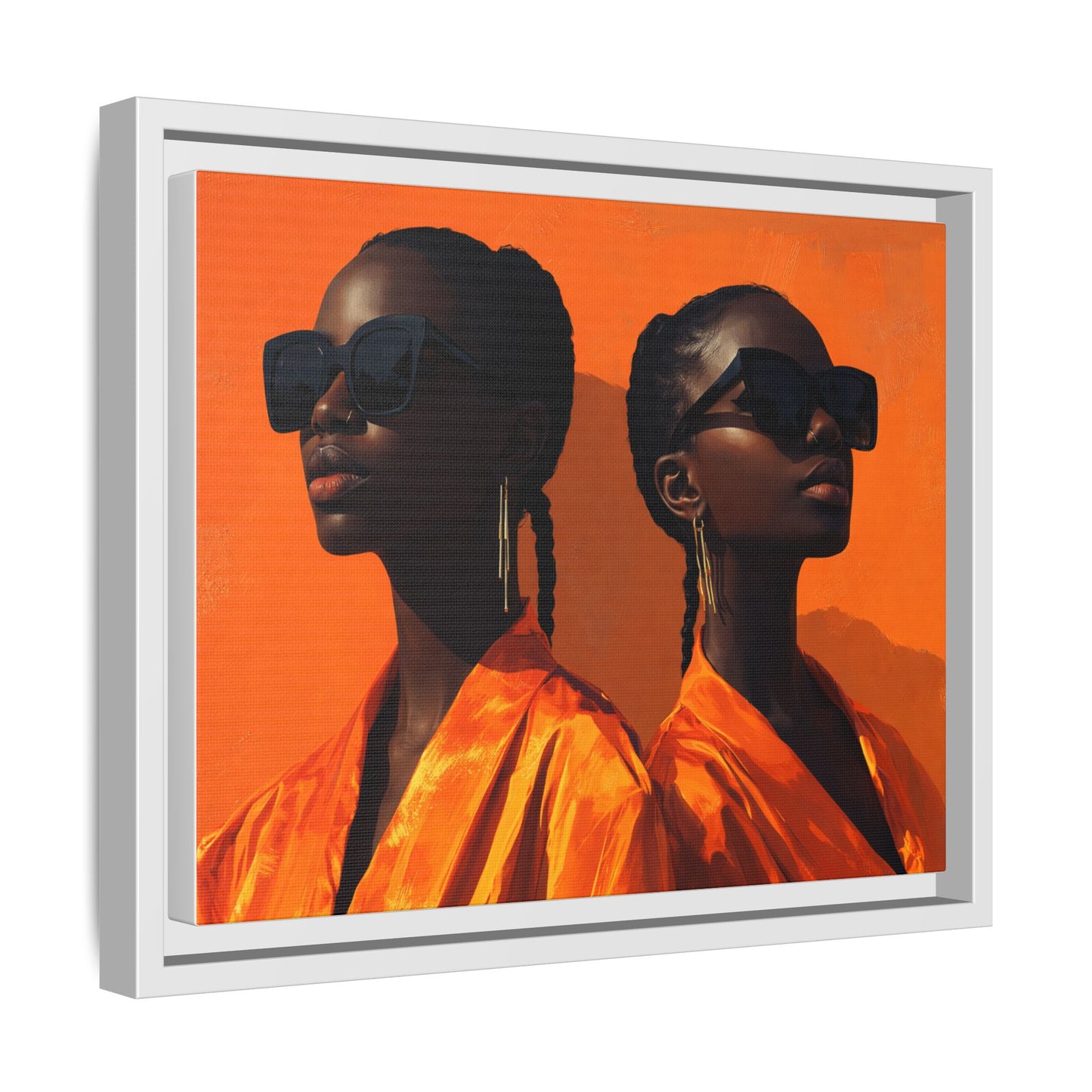 Framed Canvas Print — Soul Fire No. 2