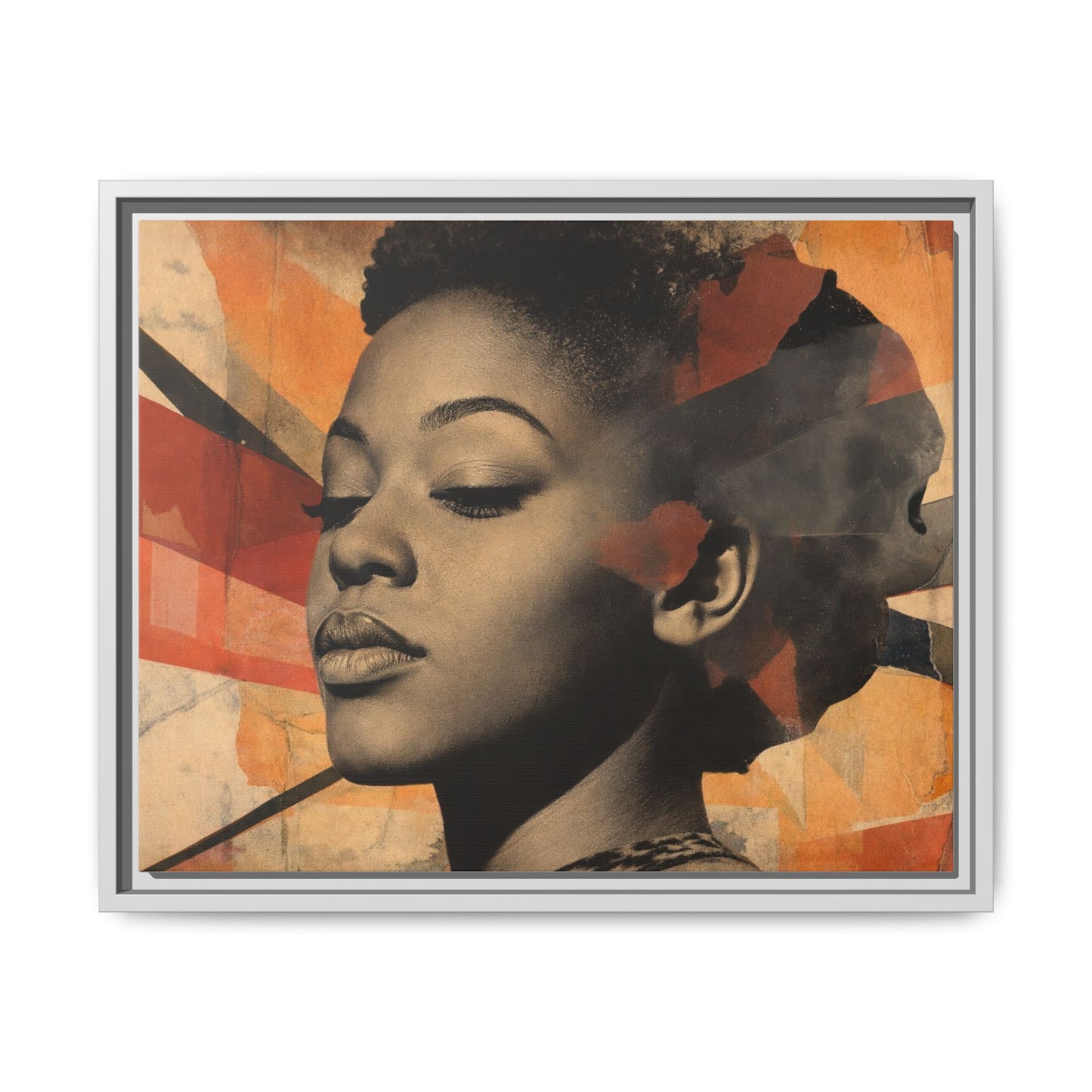 Framed Canvas Print — Àrẹwà (One Who Has Beauty) No. 1