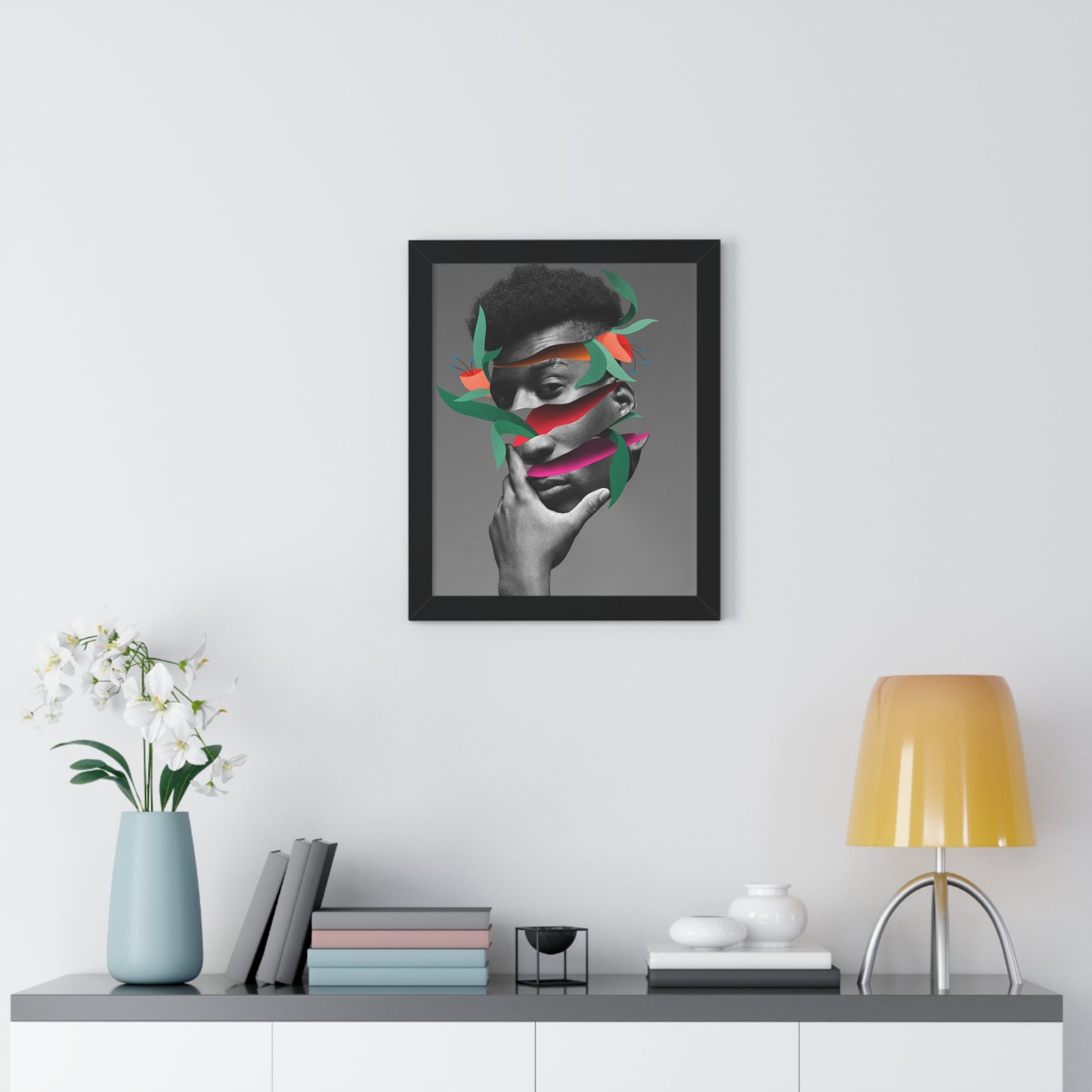 Framed Print — Psychadelic Man No. 2