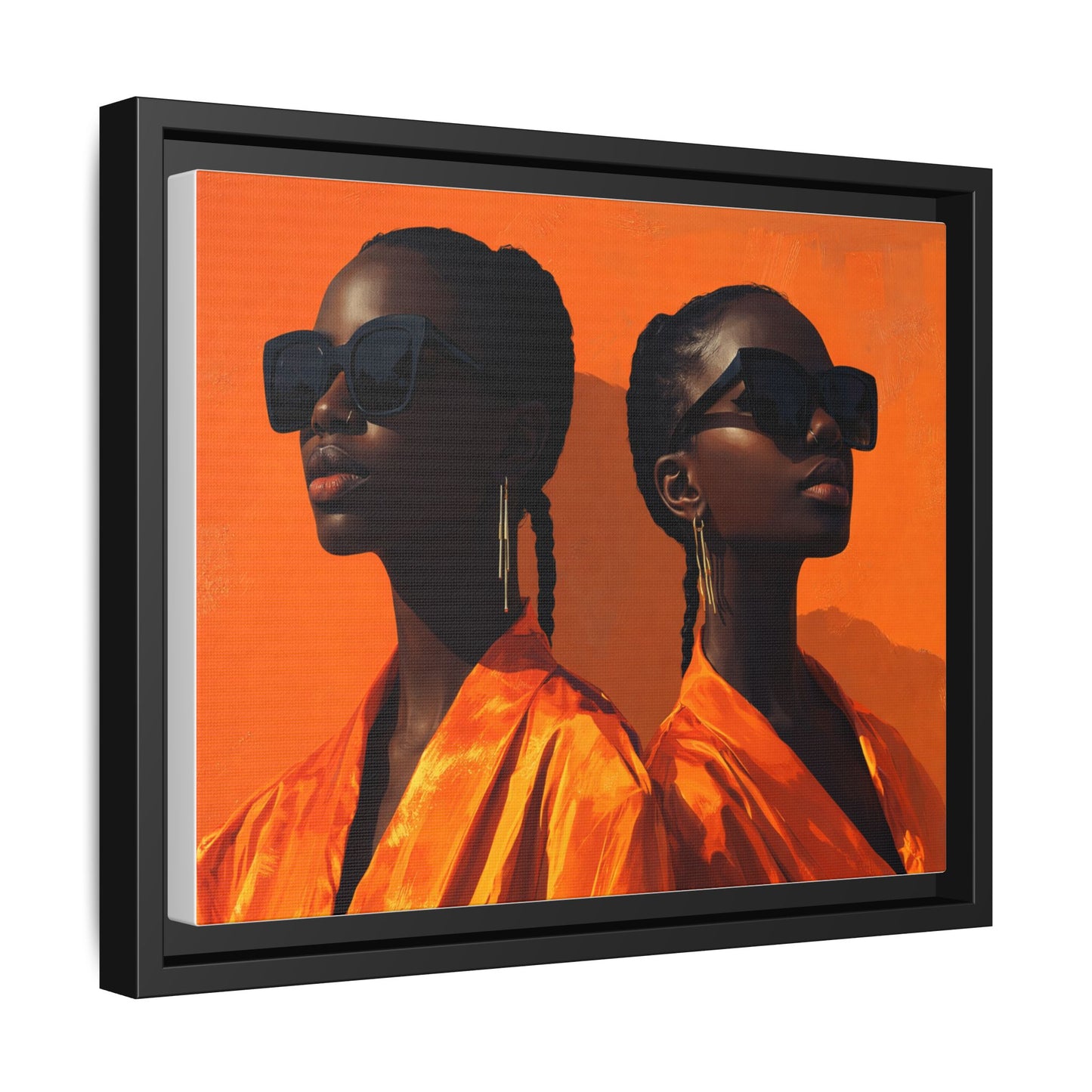 Framed Canvas Print — Soul Fire No. 2