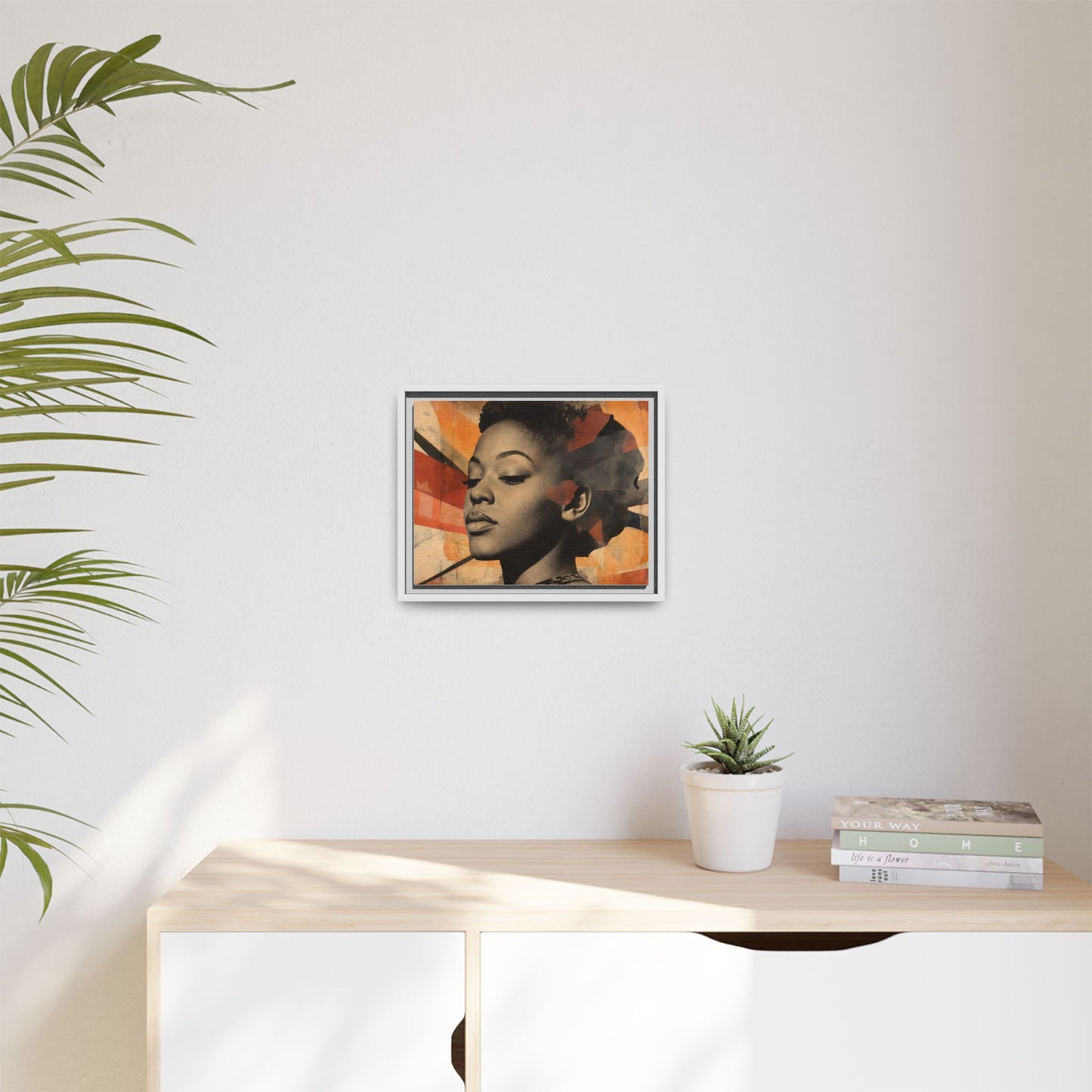 Framed Canvas Print — Àrẹwà (One Who Has Beauty) No. 1