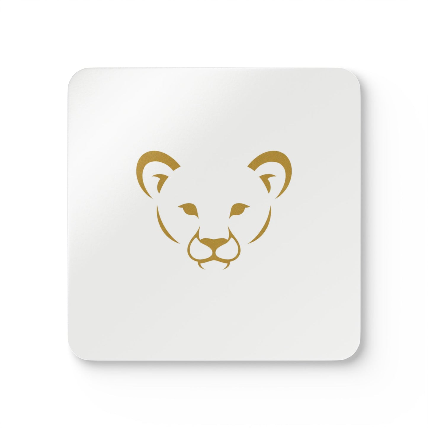 Cork Coaster Set — Lion Cub