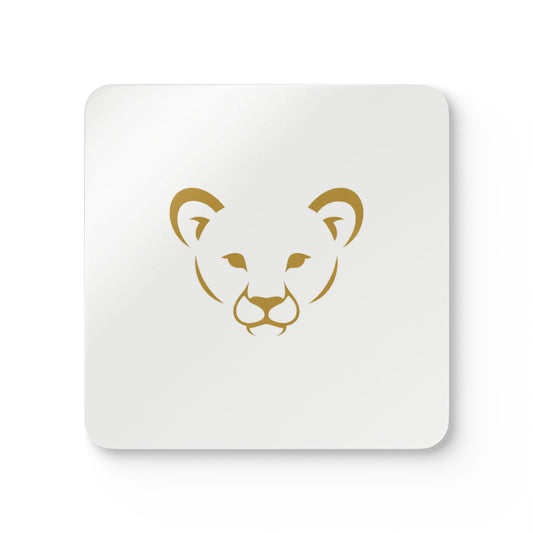 Cork Coaster Set — Lion Cub