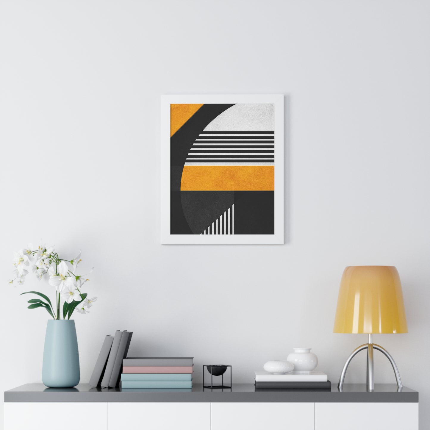 Framed Print — Afro Modern Geometric No. 3