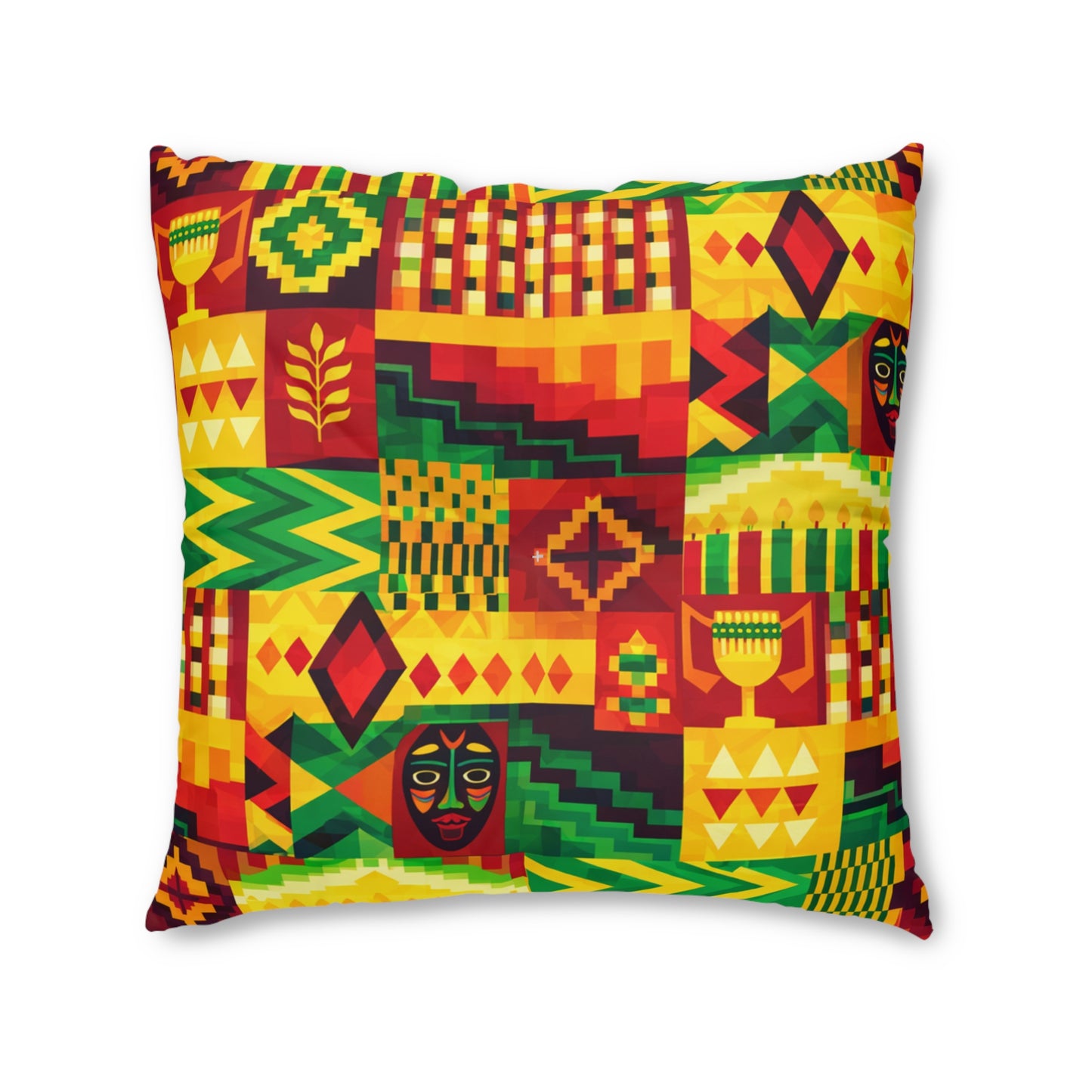 Floor Pillow — Afrikan Masks