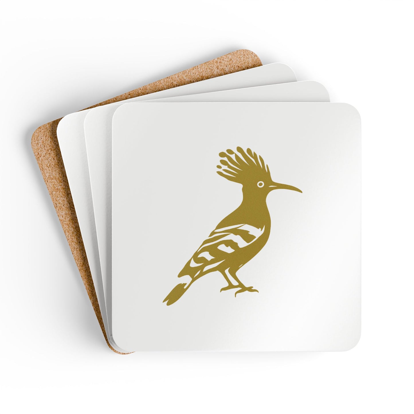 Coaster Set — Afrikan Hoopoe