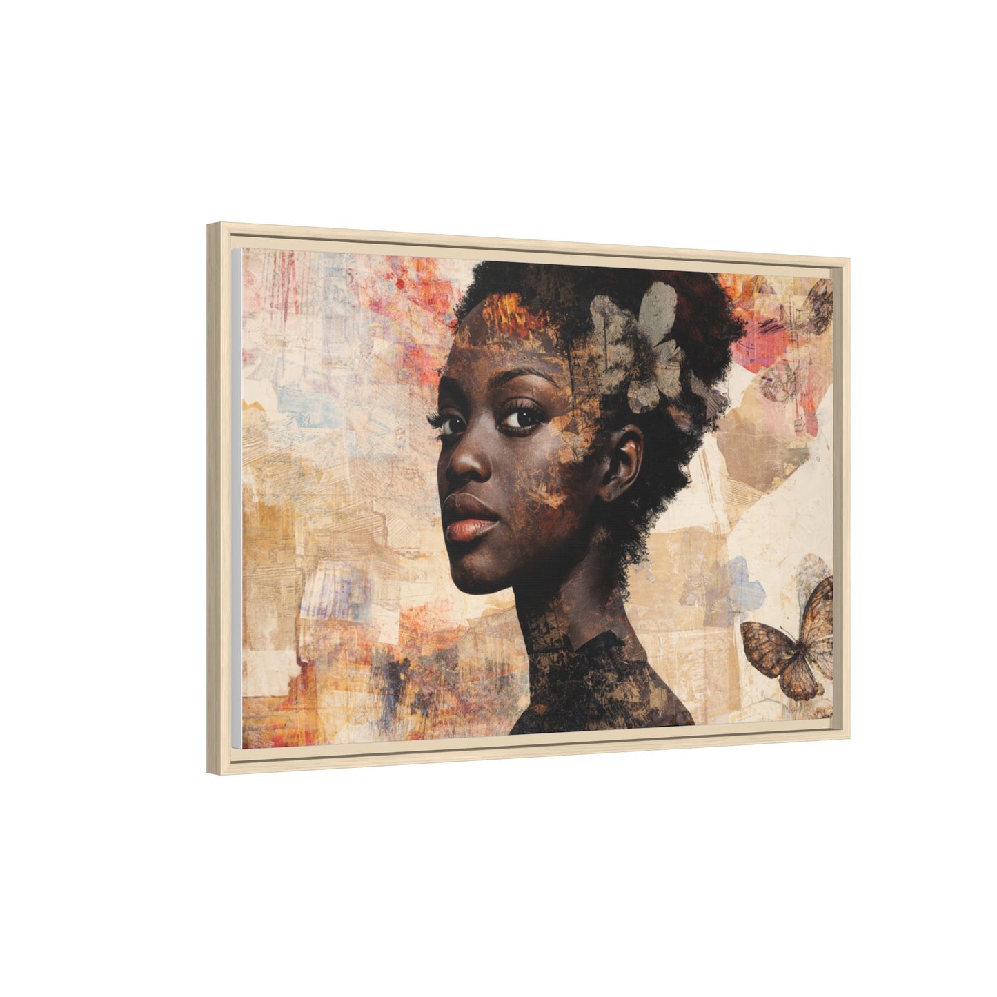 Framed Canvas Print — Àrẹwà (One Who Has Beauty) No. 2