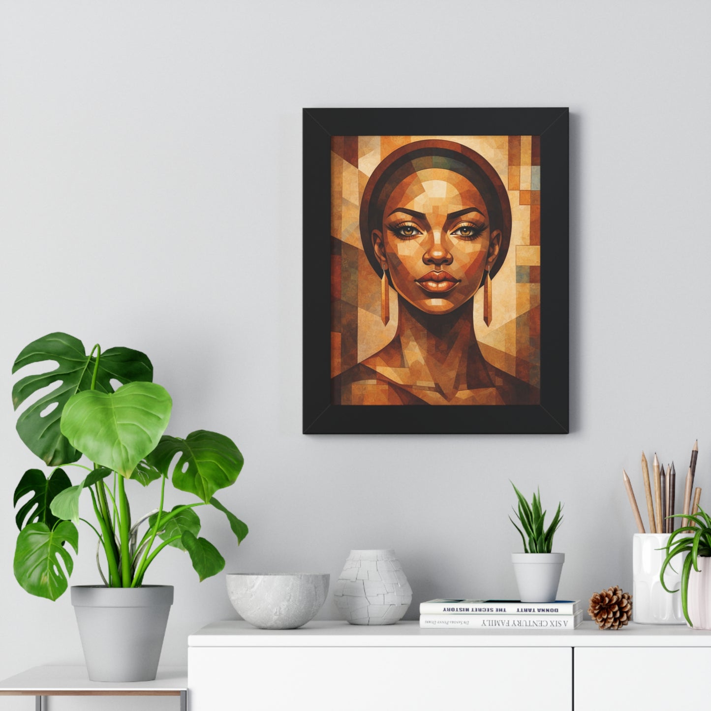 Framed Print — Brown Beauty No. 1