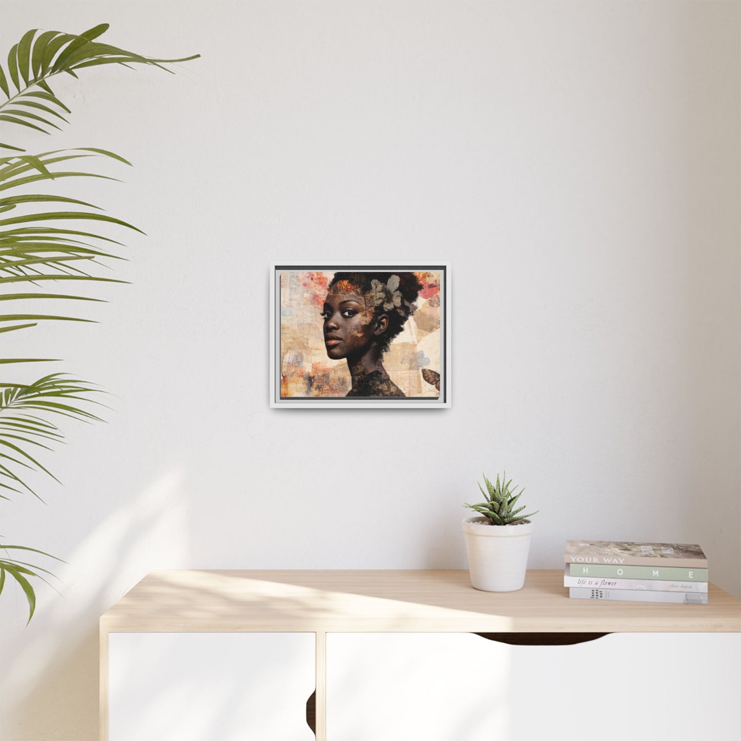 Framed Canvas Print — Àrẹwà (One Who Has Beauty) No. 2