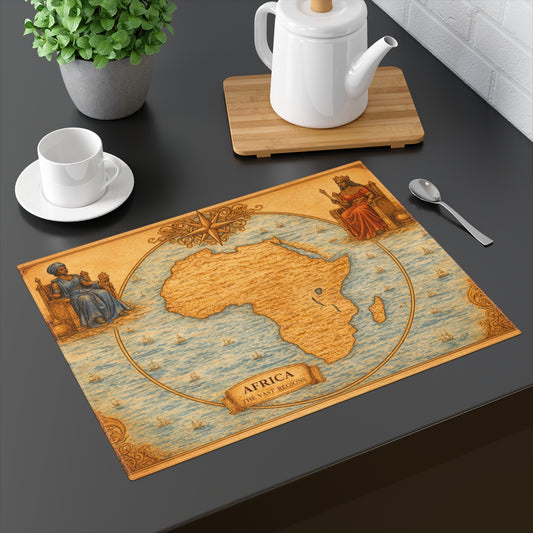 Table Mat — Cartography Afrika VIII