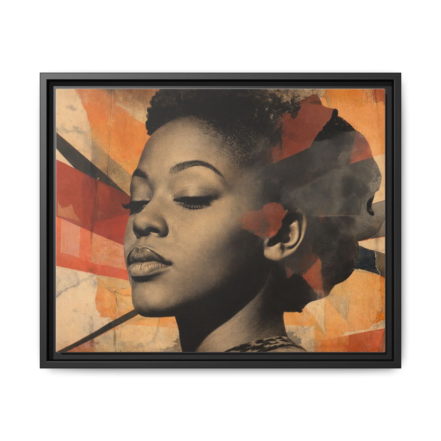 Framed Canvas Print — Àrẹwà (One Who Has Beauty) No. 1