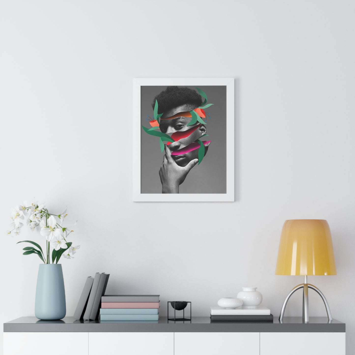 Framed Print — Psychadelic Man No. 2