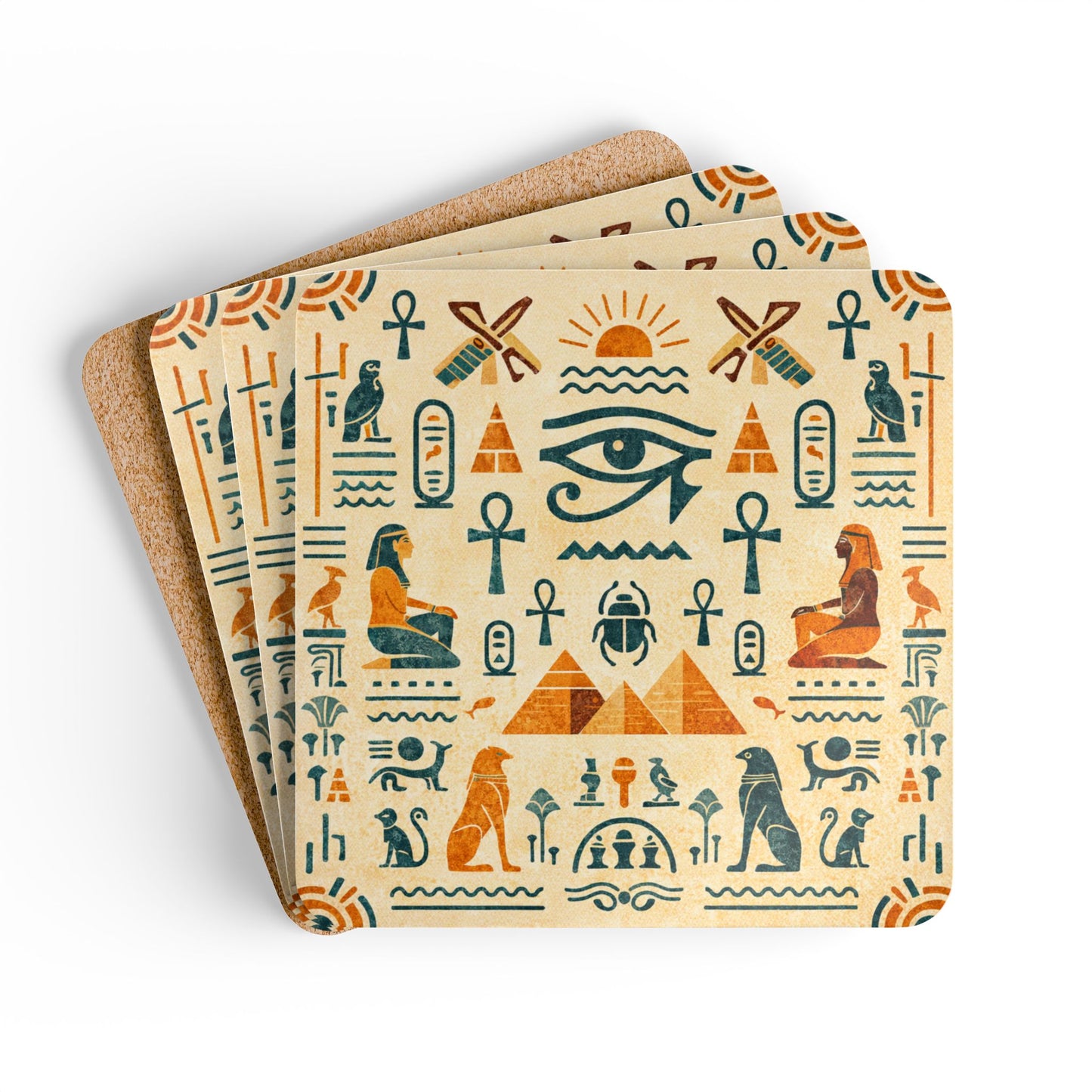 Coaster Set — Ancient Kemet IV