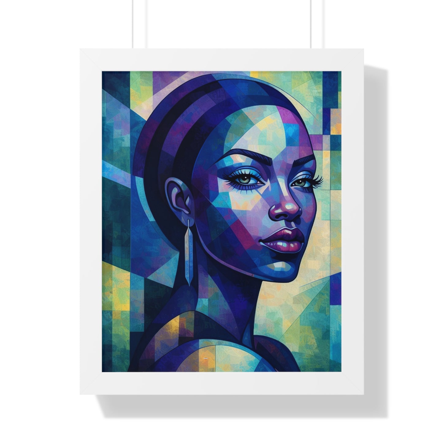 Framed Print — Blue Beauty No. 2