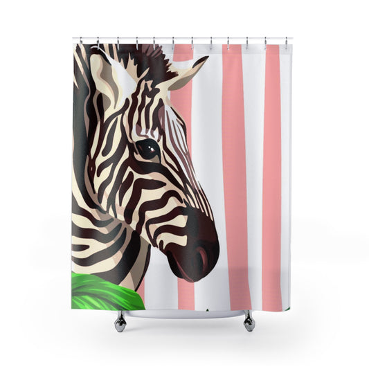 Shower Curtain — Zebra