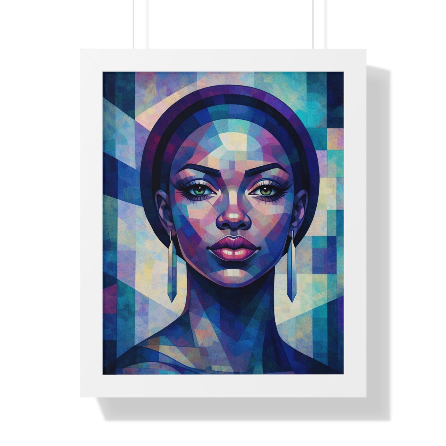 Framed Print — Blue Beauty No. 1