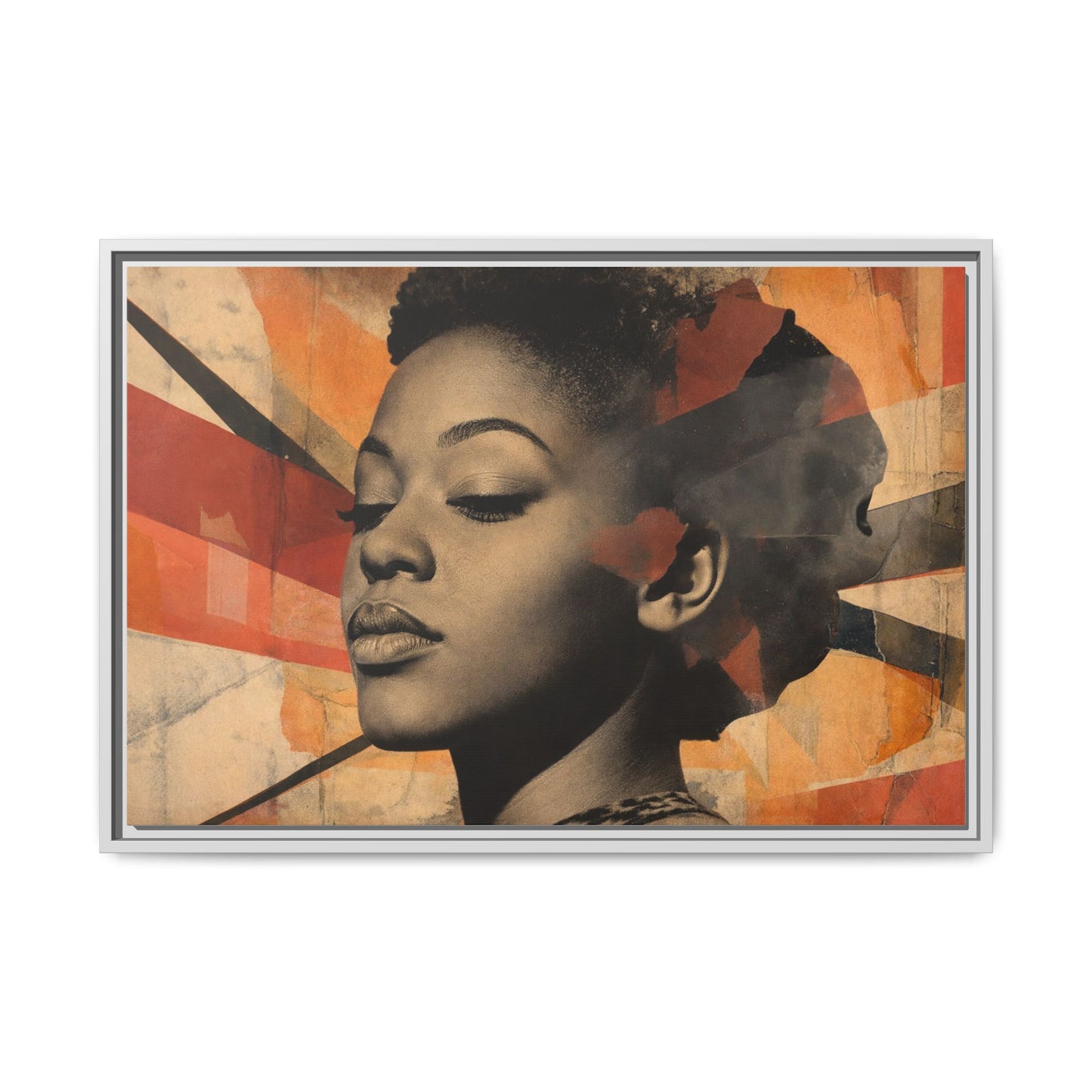 Framed Canvas Print — Àrẹwà (One Who Has Beauty) No. 1