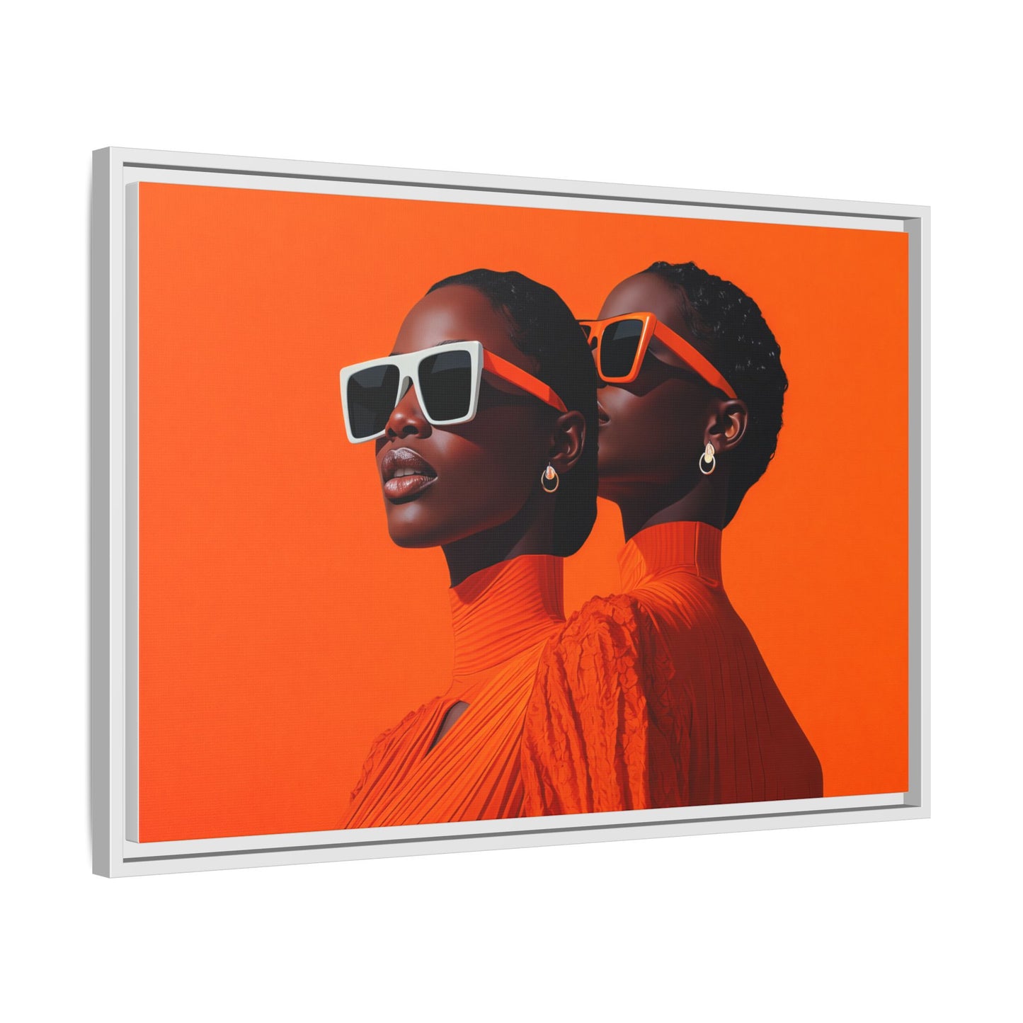 Framed Canvas Print — Soul Fire No. 1