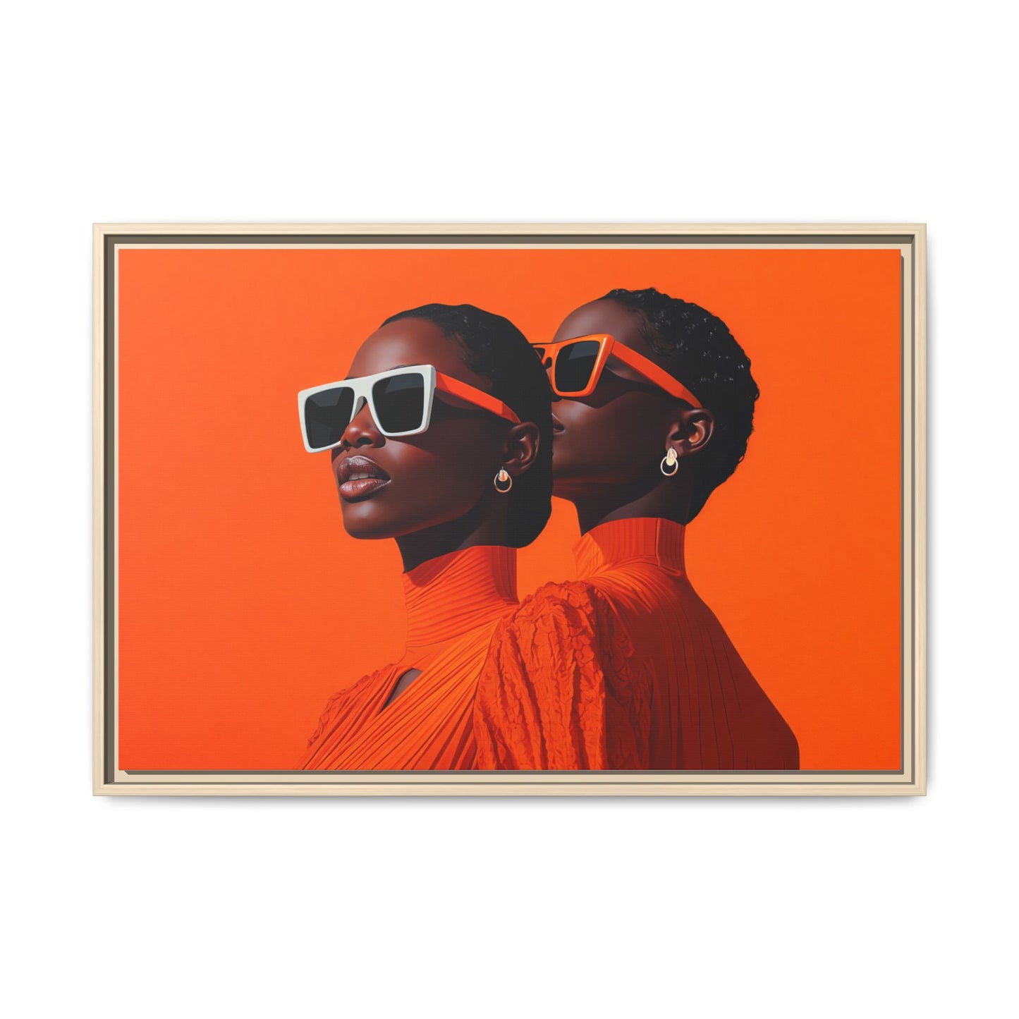 Framed Canvas Print — Soul Fire No. 1