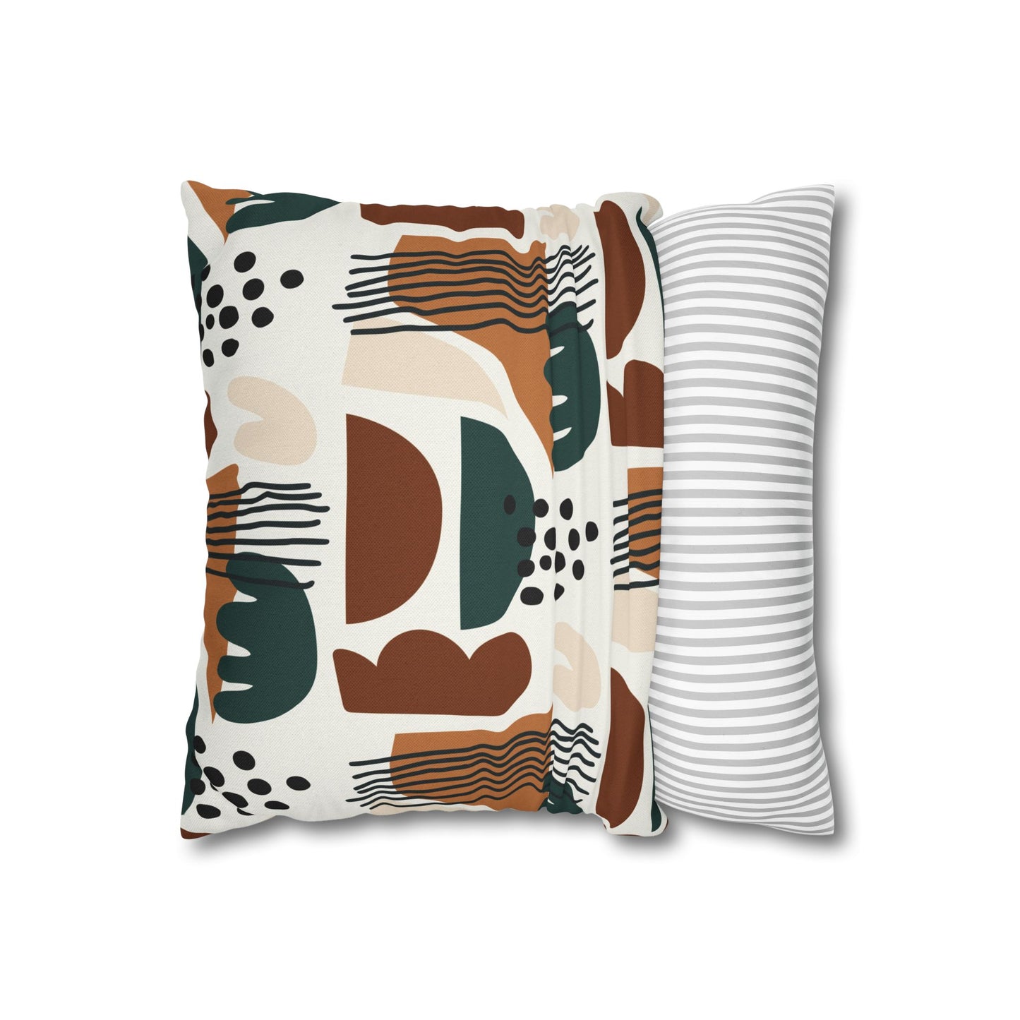 Spun Square Pillow — Abstract Accent IV