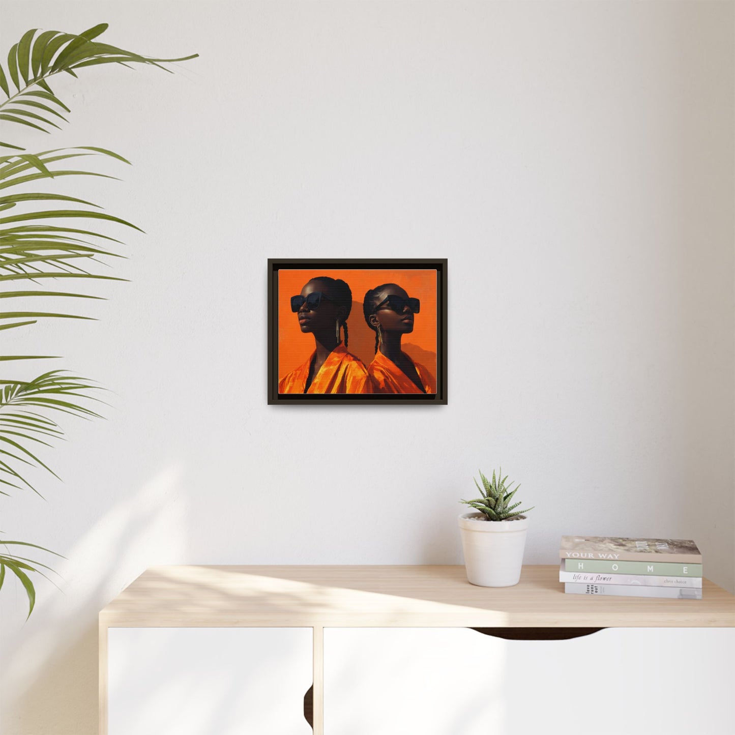 Framed Canvas Print — Soul Fire No. 2