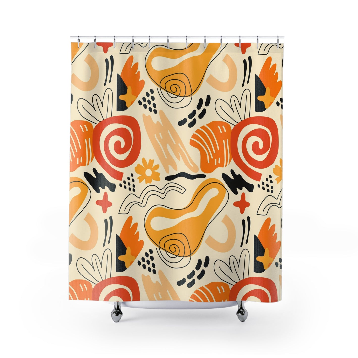 Shower Curtain — Afro Modern II