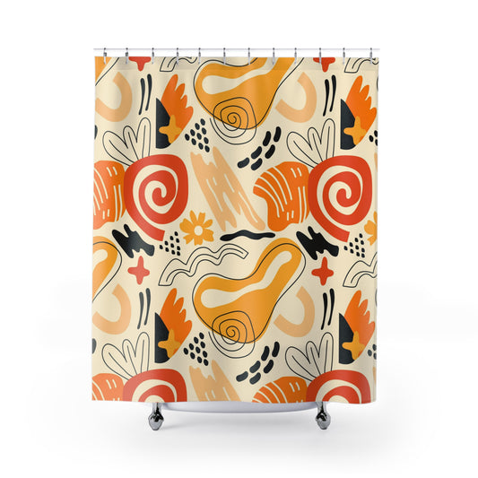 Shower Curtain — Afro Modern II
