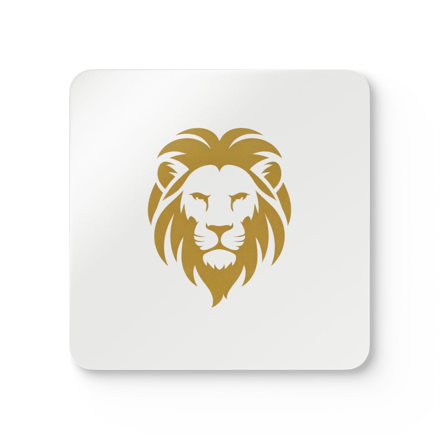 Cork Coaster Set — Lion