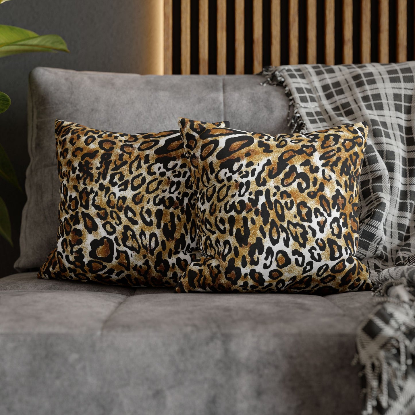 Spun Square Pillow — Abstract Accent VI